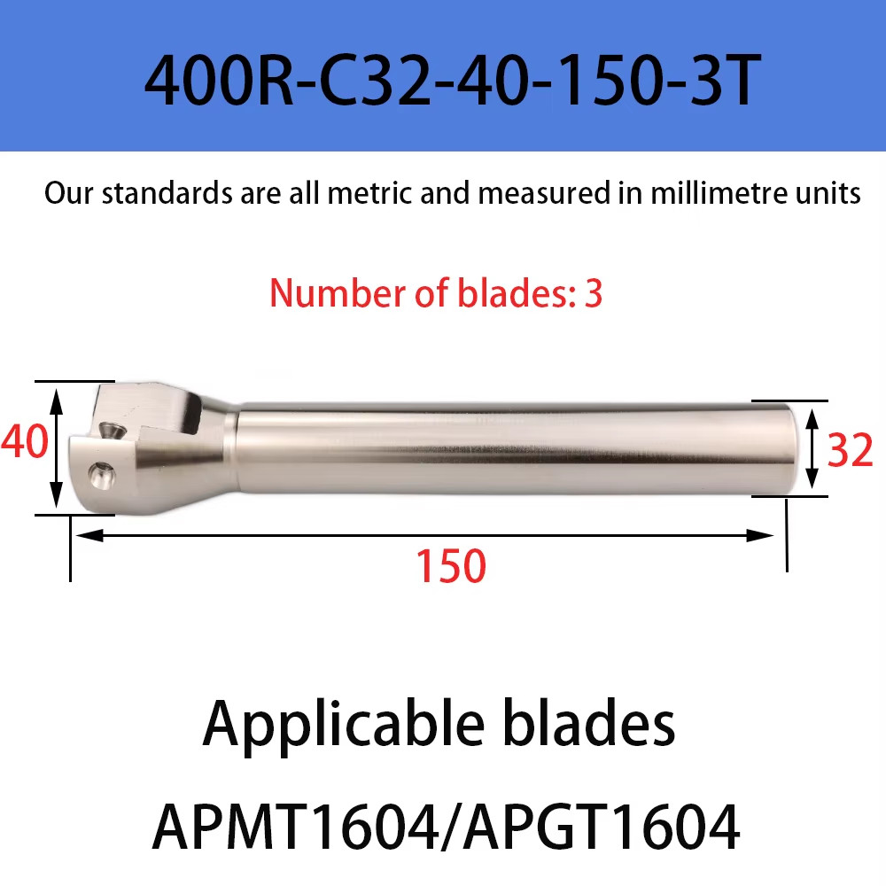 BAP400R EAP400R APMT1604 Milling Holder Cutterhead Shoulder Cutting Right Angle