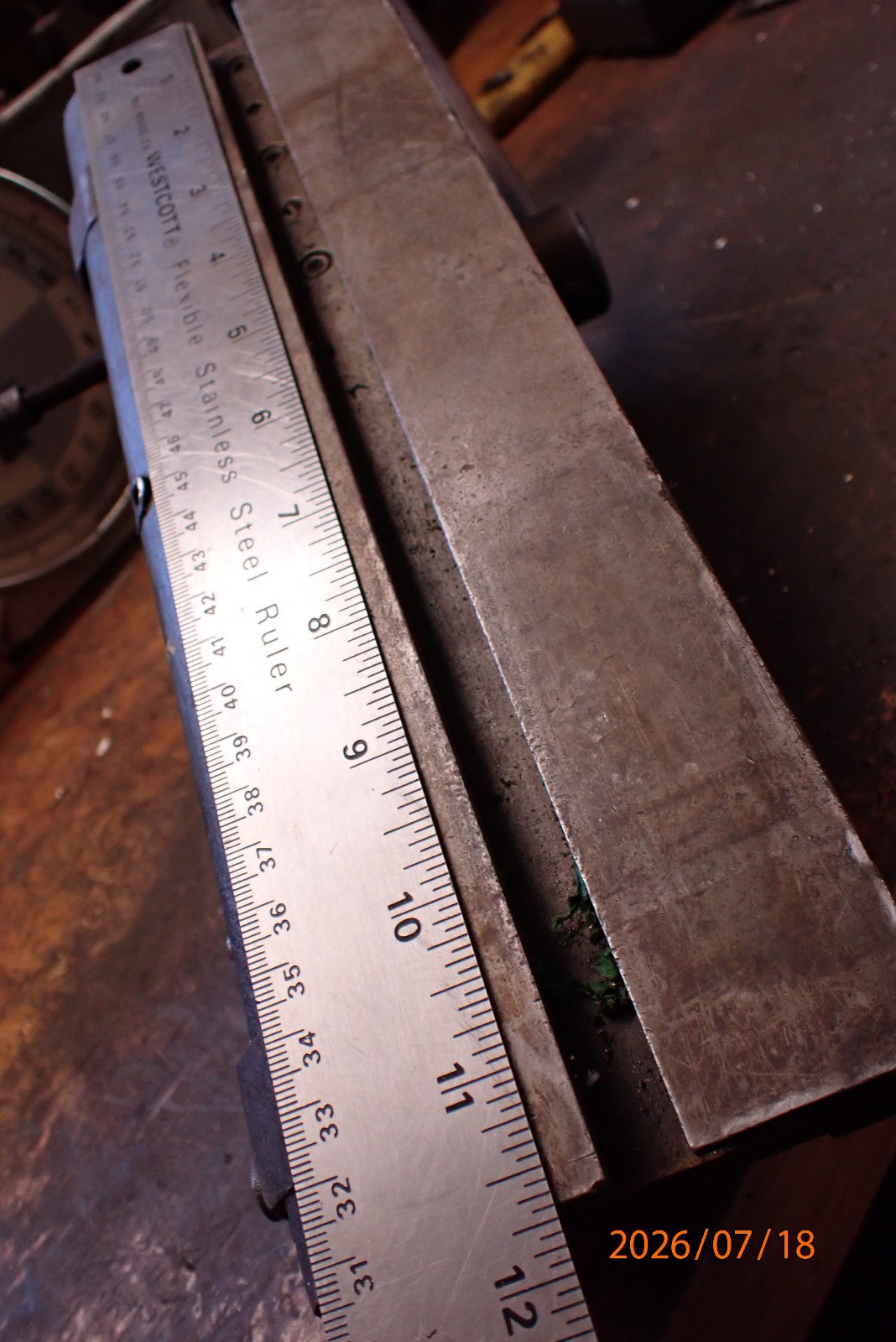 OLDER TOOL SLIDE ASSEMBLY FOR PRECISION METAL LATHE POSSIBLE HARDINGE