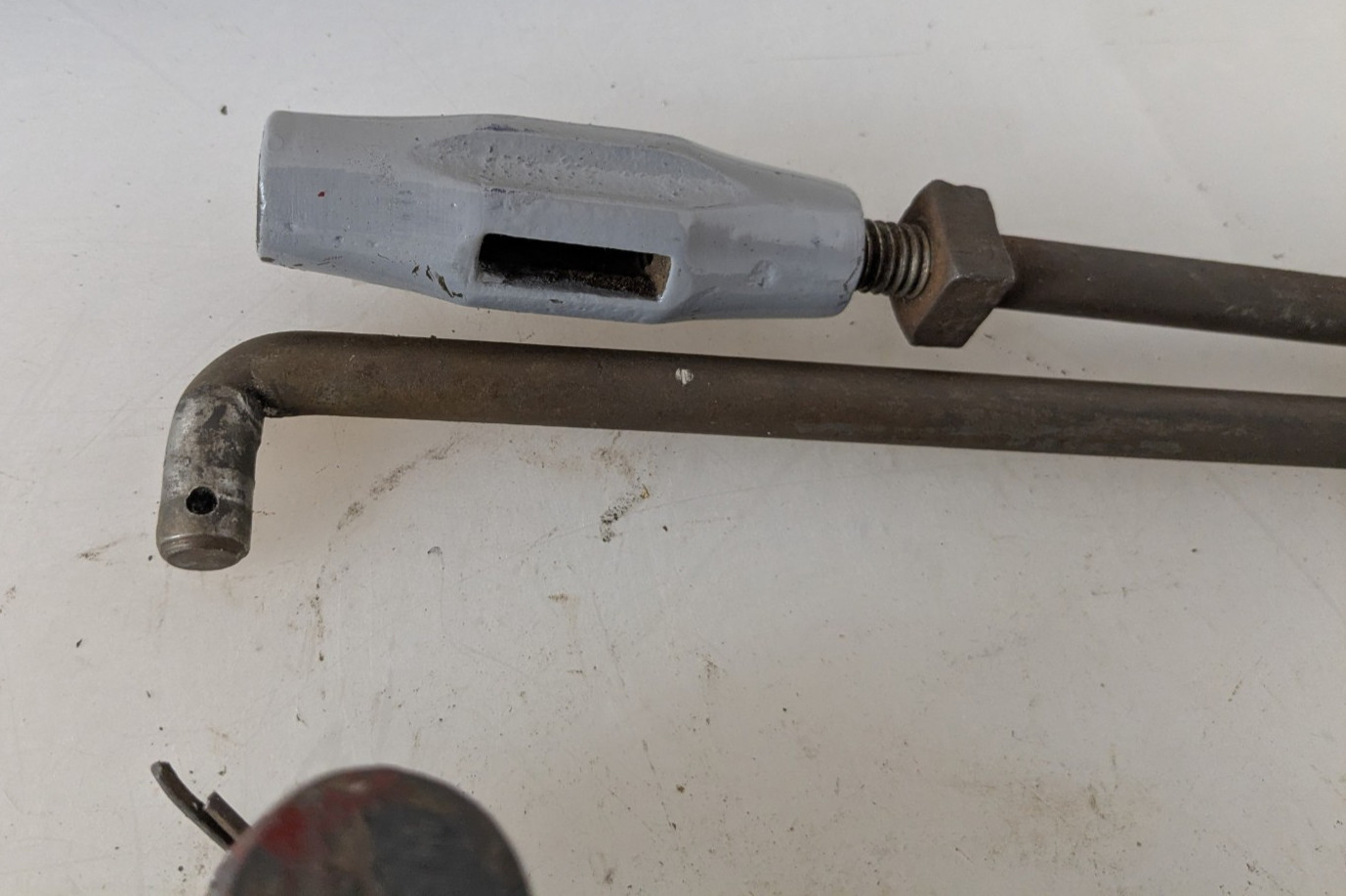 9″ inch South Bend Belt Tensioning Lever and Turnbuckle for Horizontal Drive
