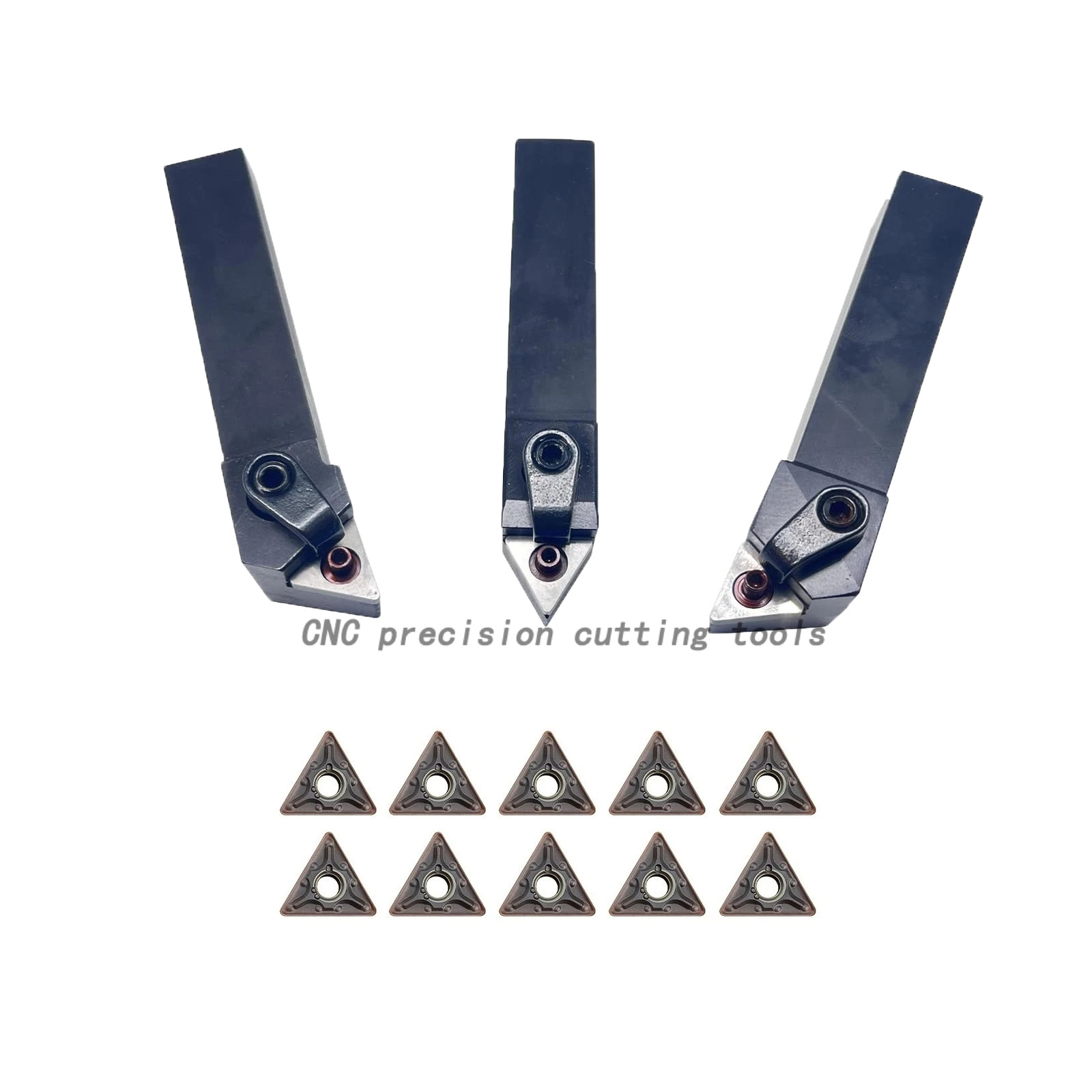 3pcs 5/8″ 16MM Indexable Turning Tool Holders MTJNL+MTJNR+MTEEN+TNMG160404