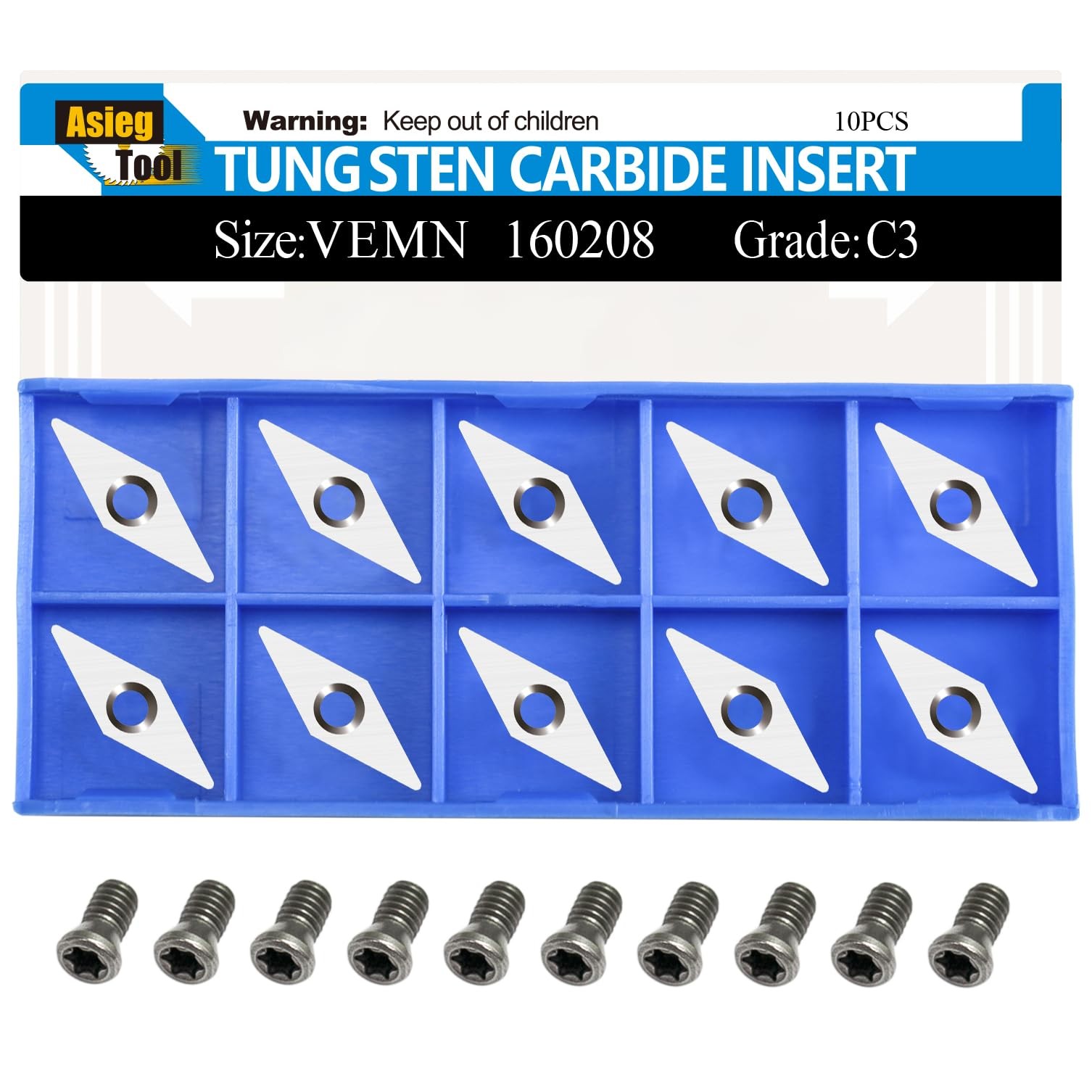 Ci4 Diamond Tungsten Carbide Replacement Cutter Inserts Planer Knives With Radiu
