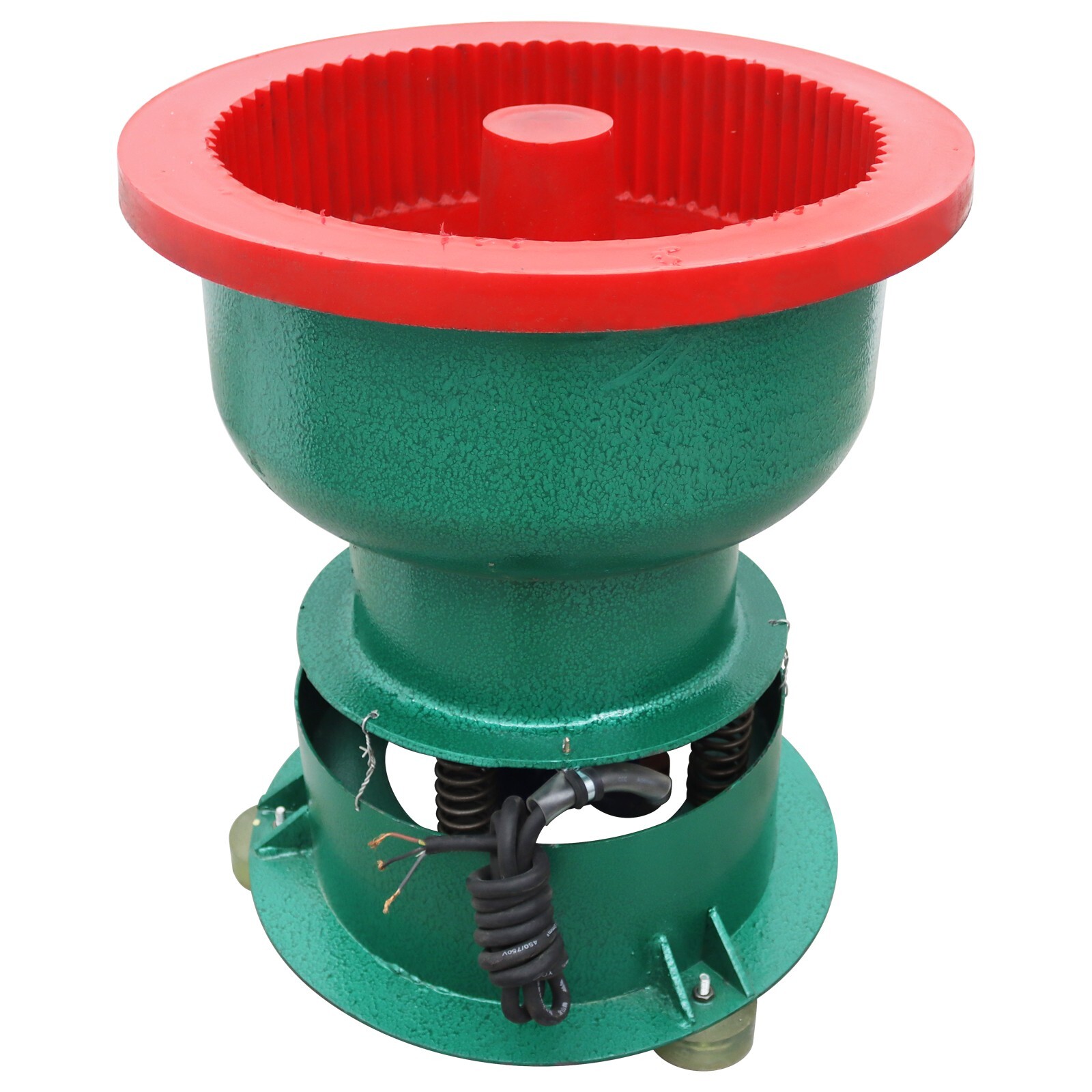 40L/10.5Gal Vibration Deburring Grinding Polishing Machine 220V 1440RPM