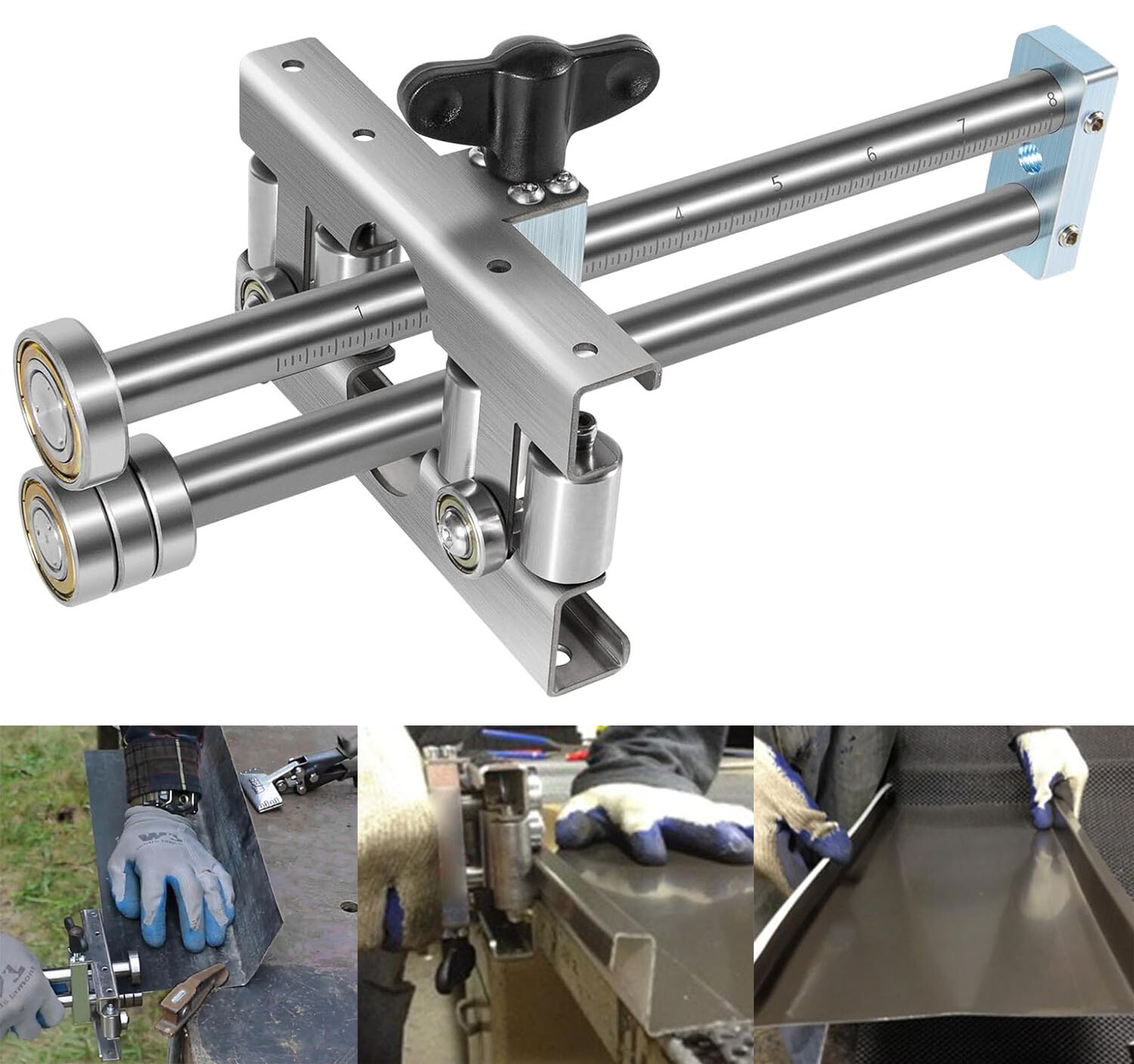 2204 Uni Bender Fits bends on 24 gauge steel or lighter that do not exceed 10’