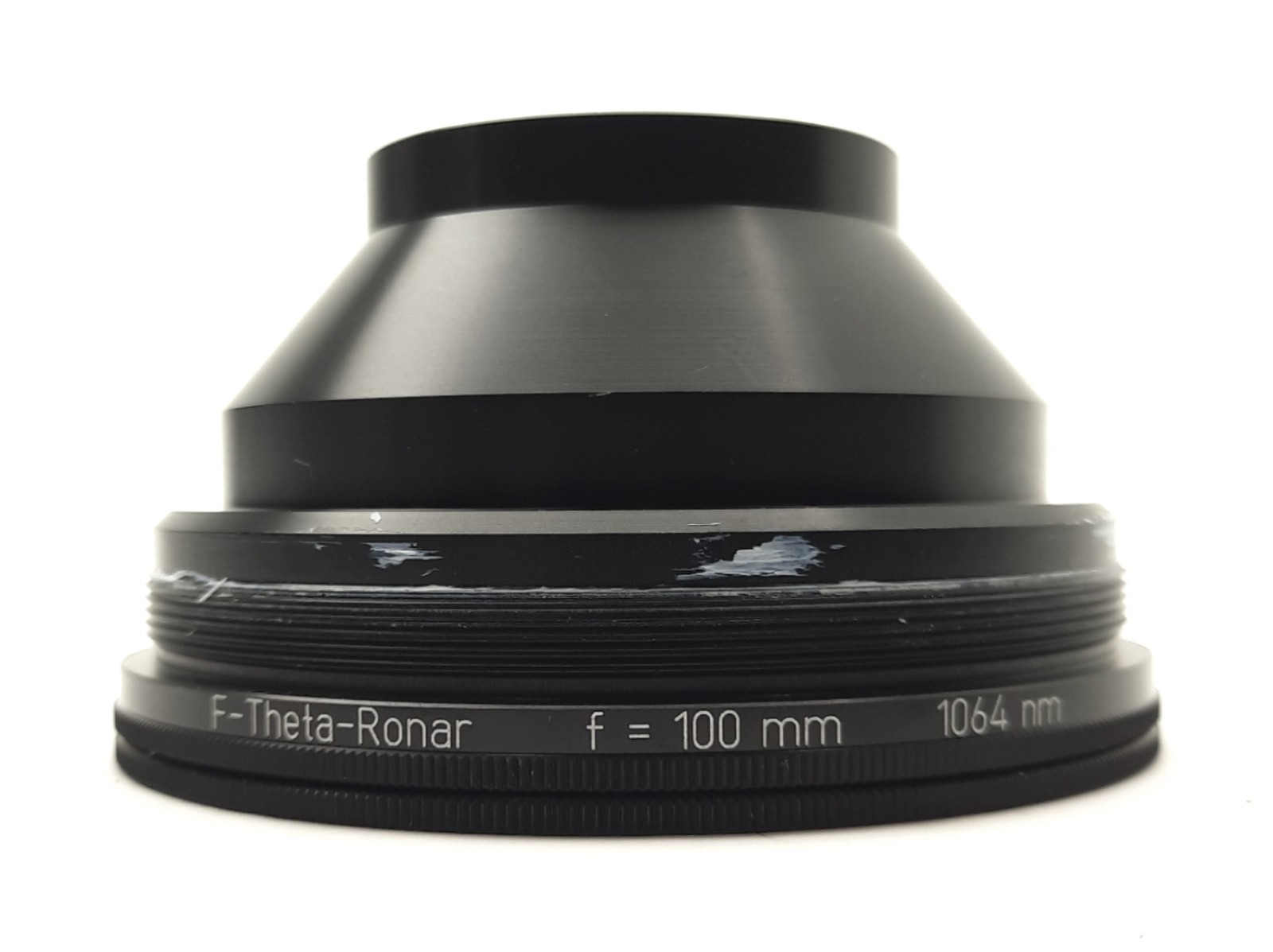 Linos 4401-302-000-21 F-Theta-Ronar LASER Scan Head Lens, 100mm FL, 1064nm, M85