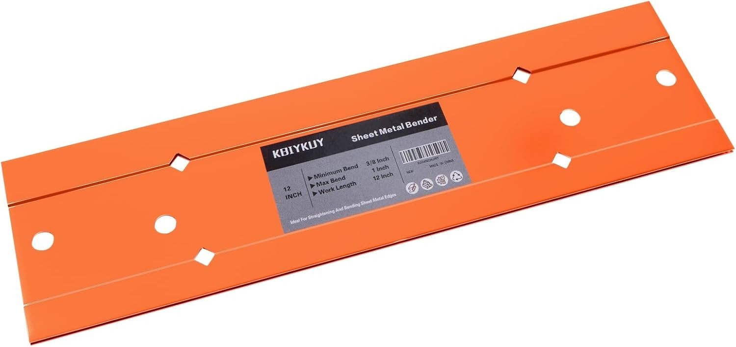 Versatile 12″ Metal Bending Tool with Dual Fold Depths for Precision Projects