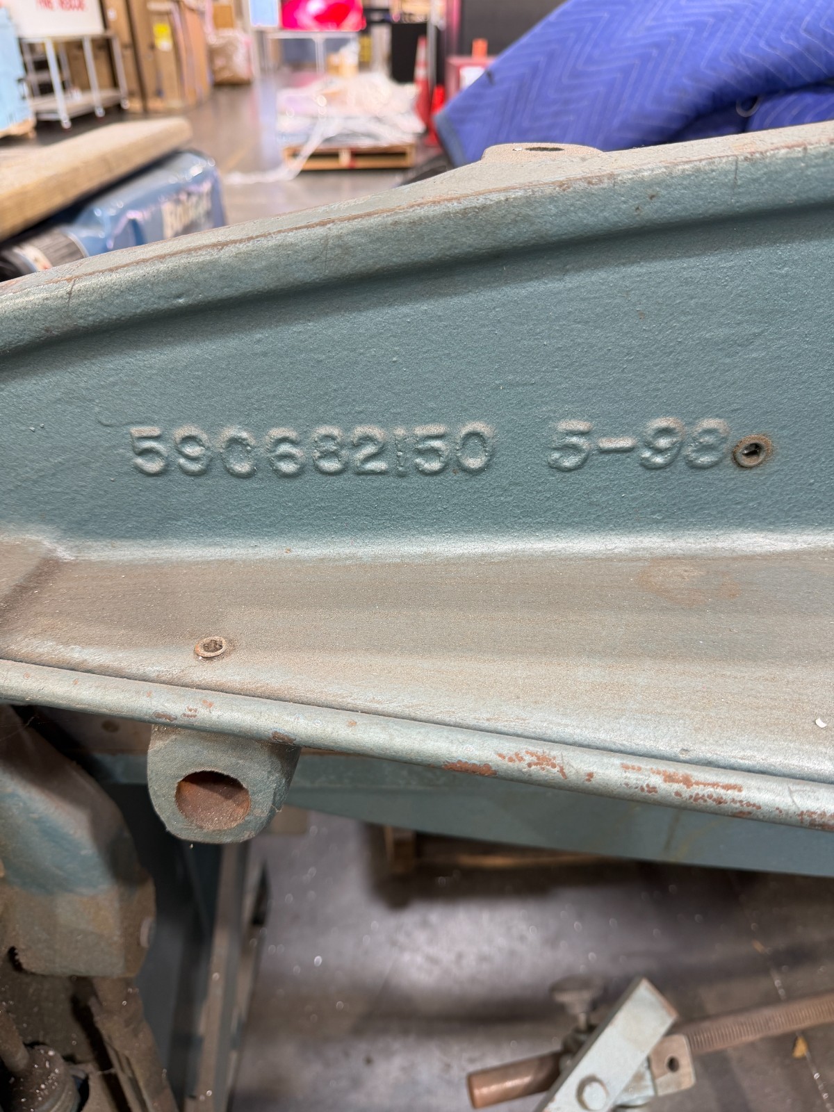 Roper Whitney No. 152 52″ x 16 ga. Foot Shear