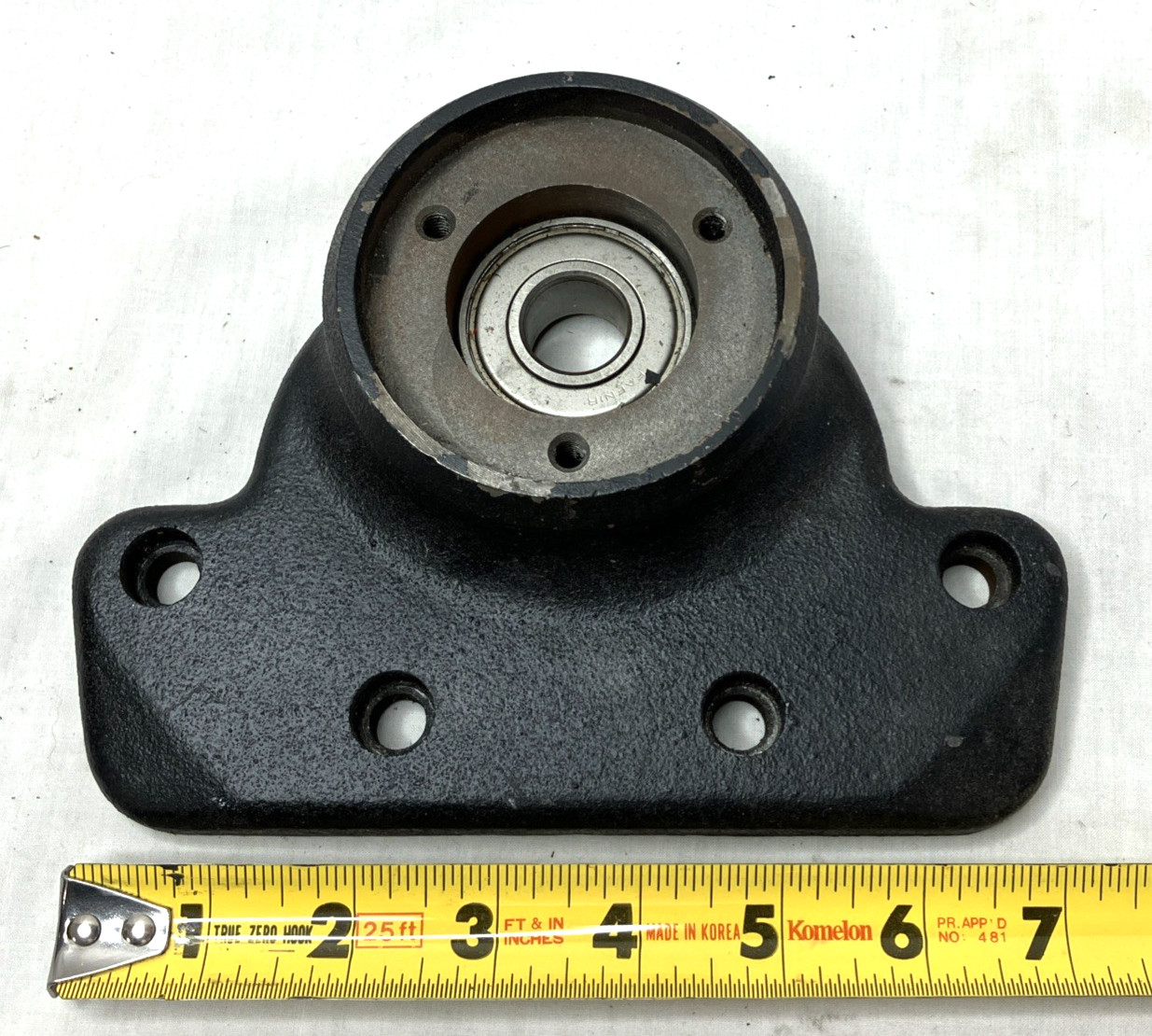 H115 Milling Machine Table Feed Bearing Bracket Housing Cast Iron 7.5”