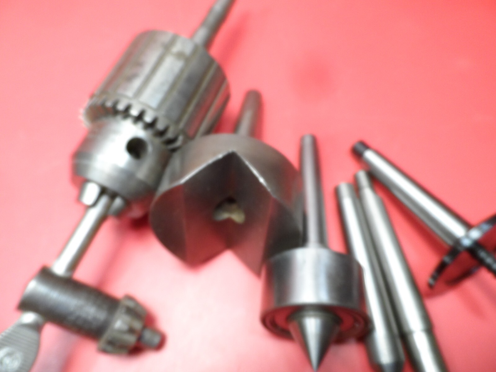Machinist Tools: Lathe Chuck & Centers, 1MT