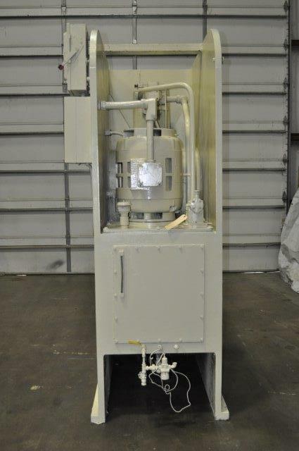 50 TON DENISON C-FRAME HYDRAULIC PRESS 15″ STROKE 24-1/4″ DAYLIGHT 12″ THROAT 6″