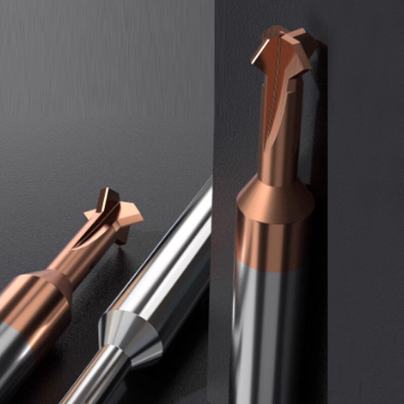 Carbide Chamfer Cutter Deburrer Double Angle End Mill Ø3-12mm 3/4 Flute Milling