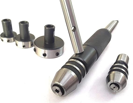 Tapping, Reaming & Threading Attachment Tailstock Die Holder Set- USA FULFILLED