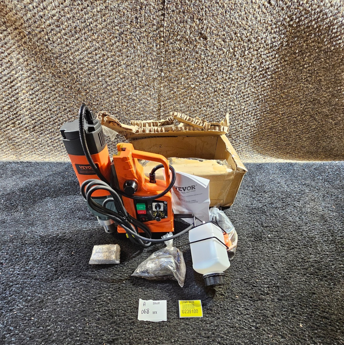 Magnetic ZT-45H Drill 1450W 2810lbf Portable Mag Drill Press 1.6 in Boring Dia.