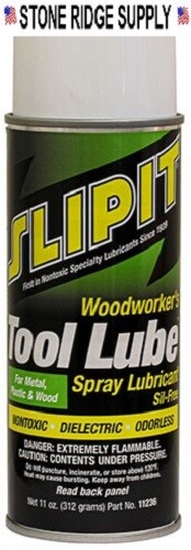 SLIPIT WOODWORKERS TOOL LUBE AEROSOL SPRAY LUBRICANT METAL PLASTIC WOOD USA MADE