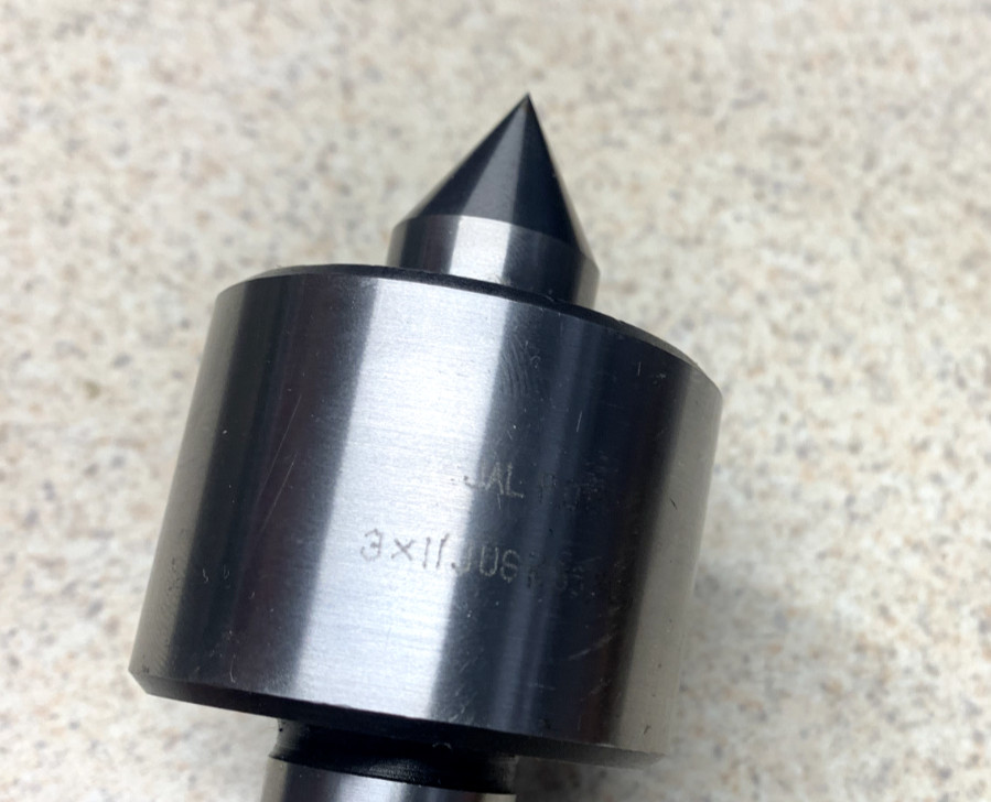Machinist Lathe Tool: 3MT Live Center Triple Bearing Heavy Duty (NOS) Yugoslavia