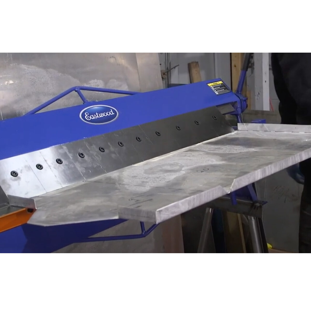 Eastwood 48 inch Box And Pan Bends Sheet Metal Brake Machine Adjustable Fingers