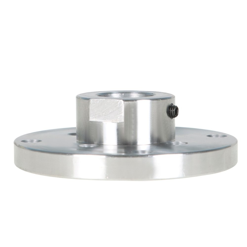 4″ Steel Wood Lathe Face Plate 1″ X 8tpi Threaded With Locking Set