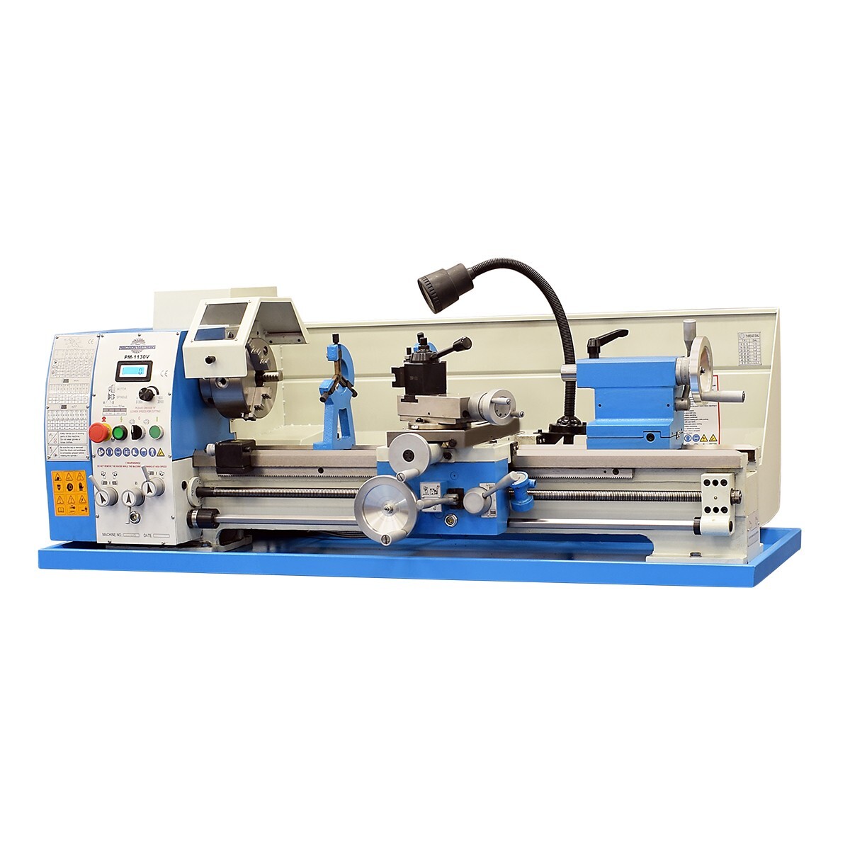 PRECISION MATTHEWS PM-1130V BENCH TOP METAL LATHE WITH 2 AX DRO! FREE SHIP!