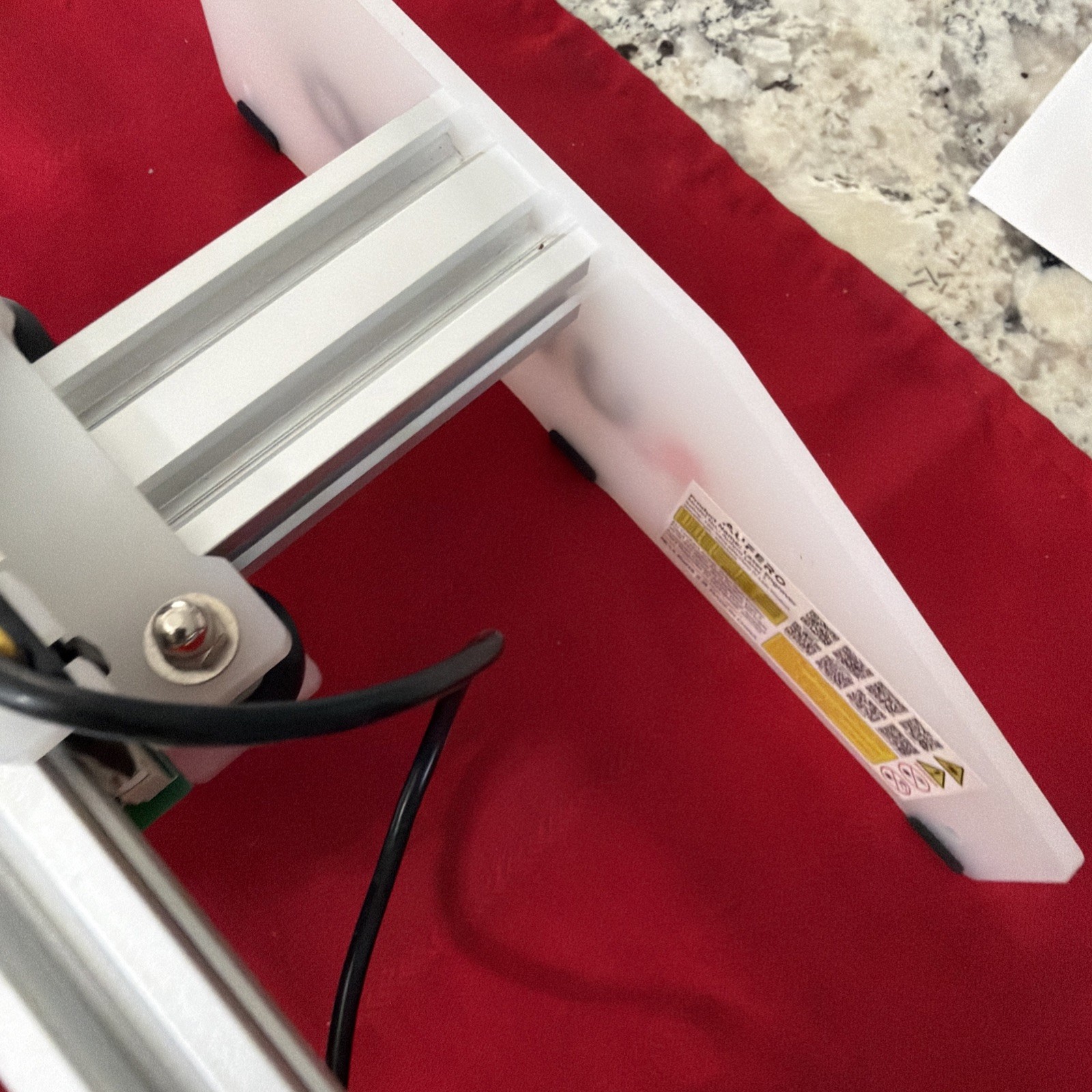 Aufero Laser 1 Engraver LU2-2 Untested No Charging Cable /Parts Only “As-Is”.