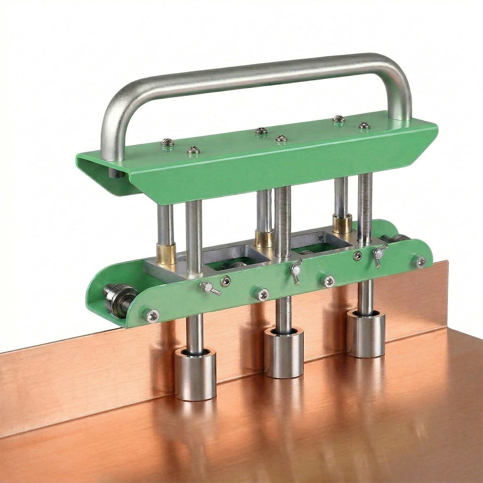 Sheet Metal Roller 3 Station Metal Bender, 0-90 Adjustable Bending, Portable
