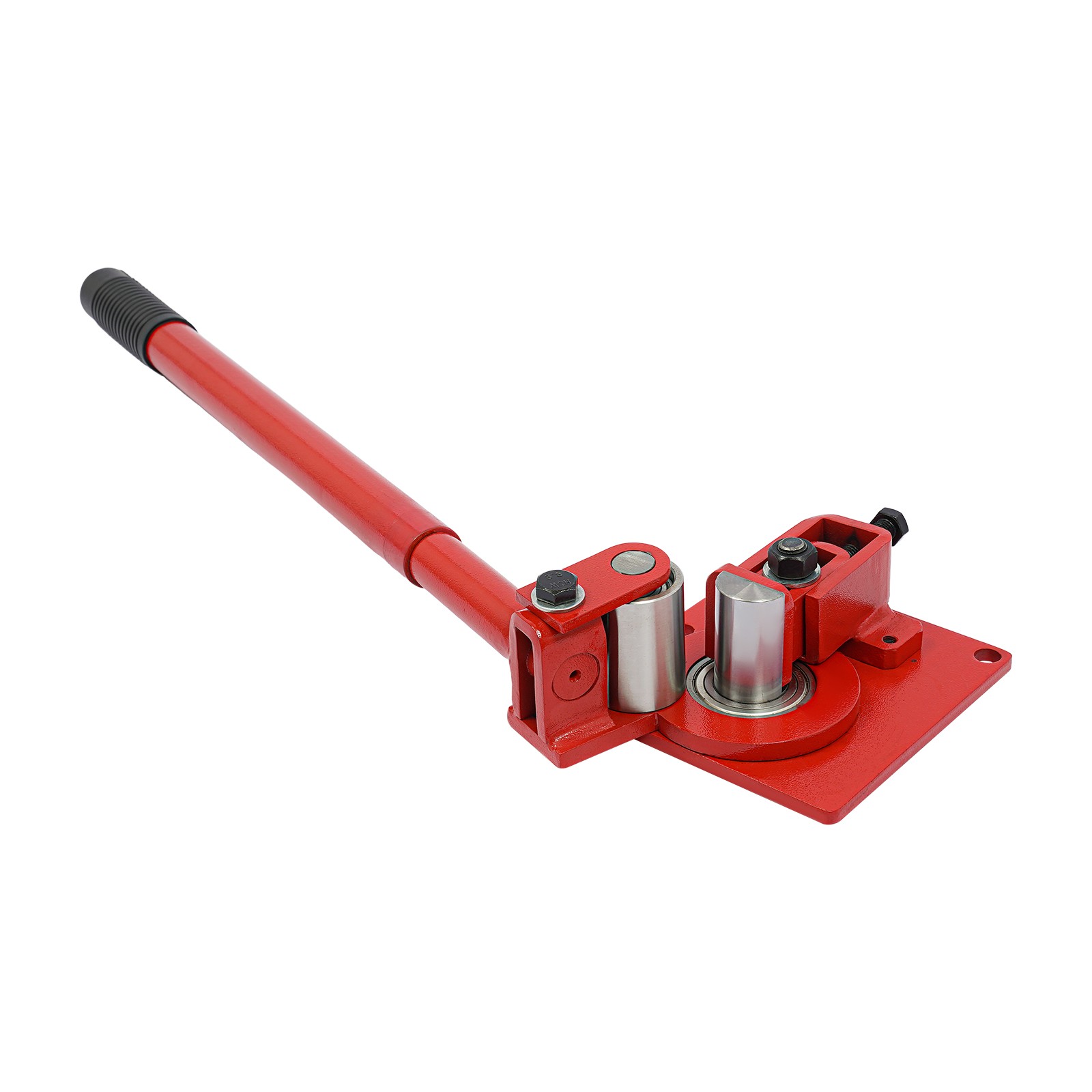 Red 90° Manual Flat Bar Bender,Sheet Metal Bending Tool,0–5mm Metal Bending Tool