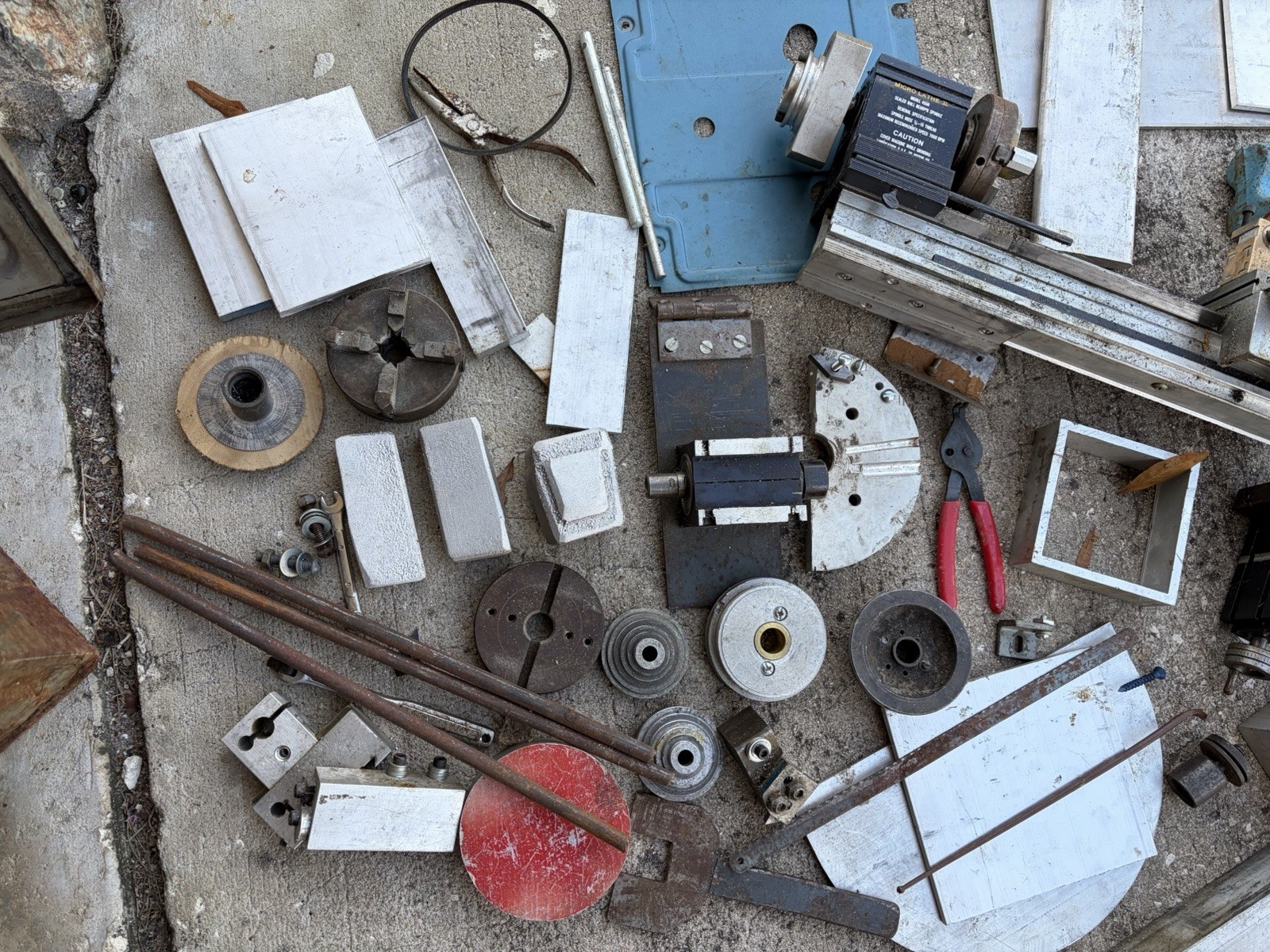 Machinist MICRO LATHE II With Accessories Used