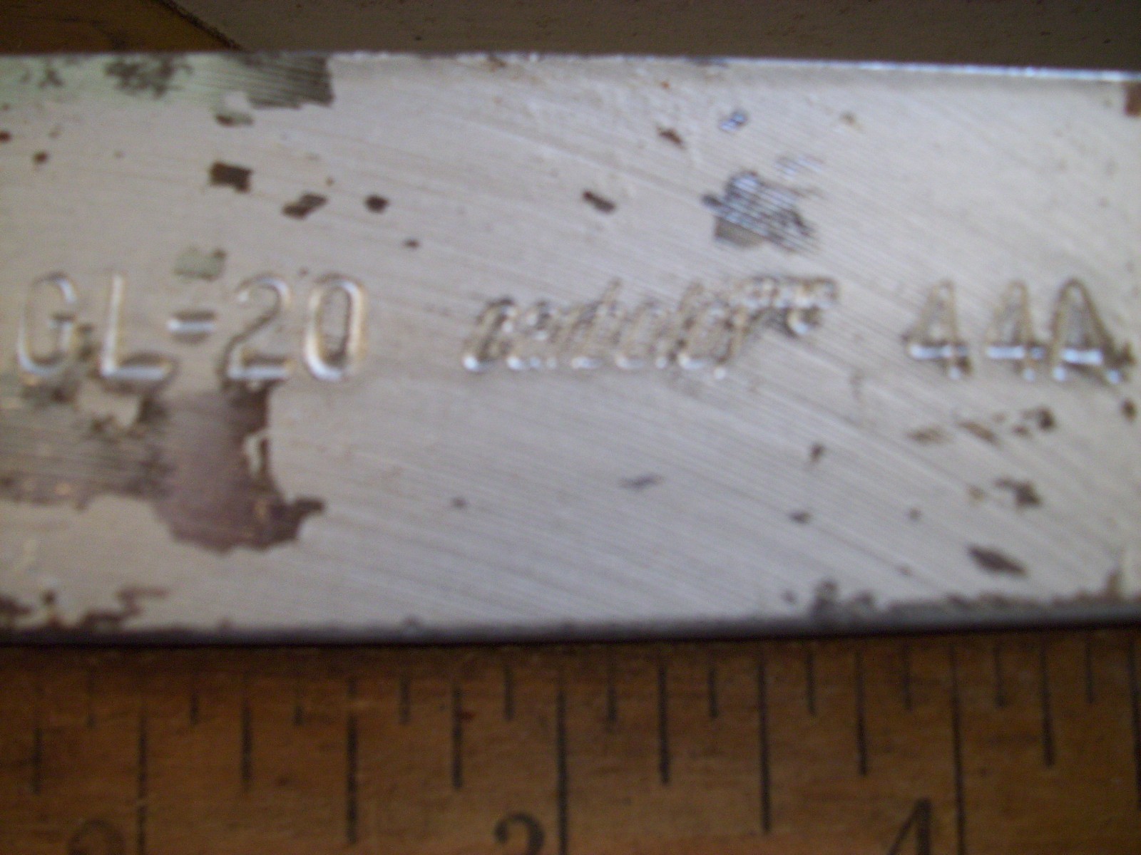 2 NOS Carboloy Cemented Carbide Cutting Tools-Metal Lathe GL-20 44A 1 1/4″ SQ.