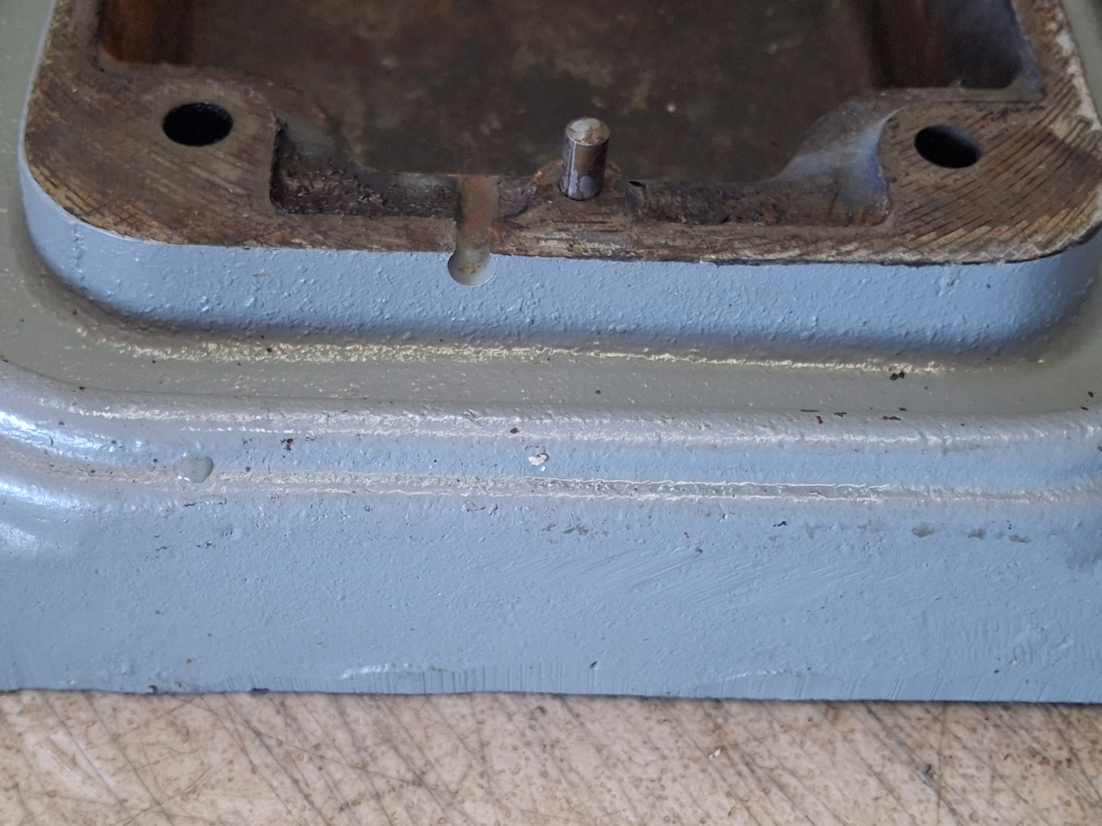 Atlas MFC Milling Machine Base Stand Body Housing Casting M1-3