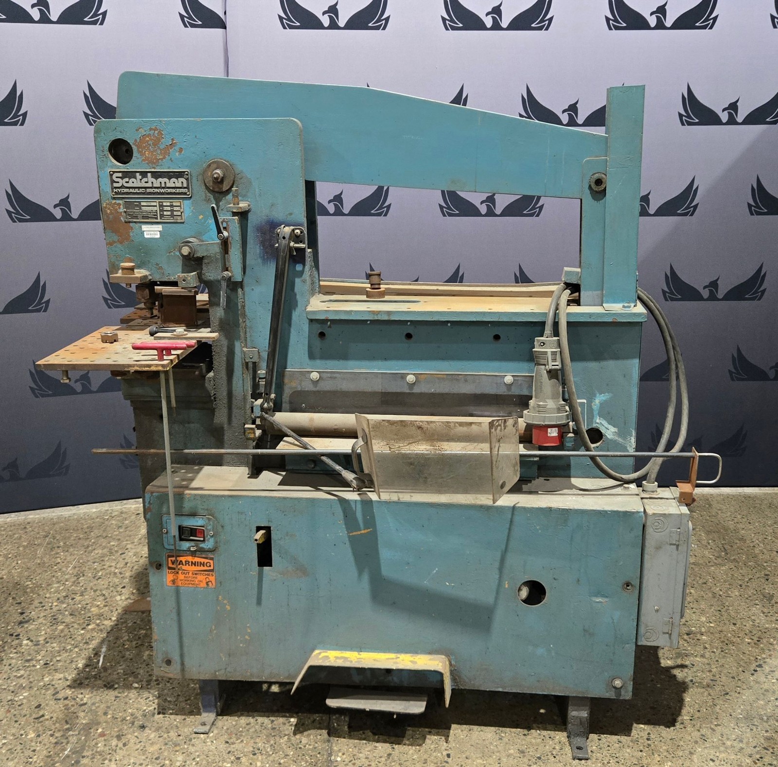 SCOTCHMAN 5075 50 TON PUNCH CAPACITY IRONWORKER USED