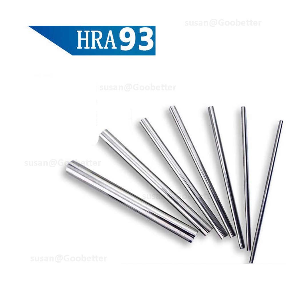 Solid Carbide Rod Round Solid Metal Bar Rod Diameter 0.3mm-30mm Various Lengths