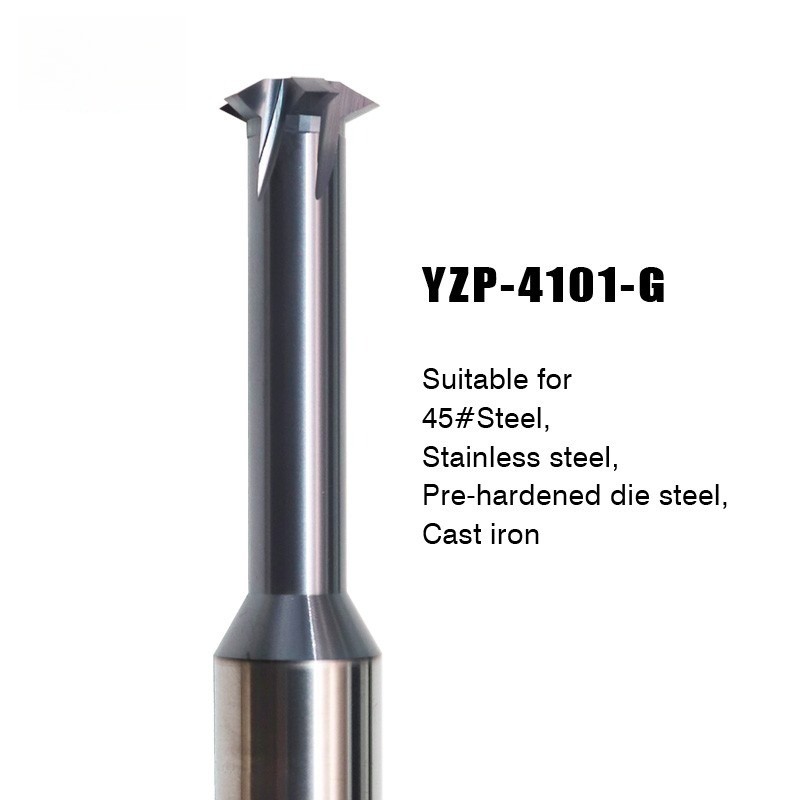 1 Tooth Carbide G55 Inch Thread Endmill HRC65 Coat CNC Thread Milling Cutter