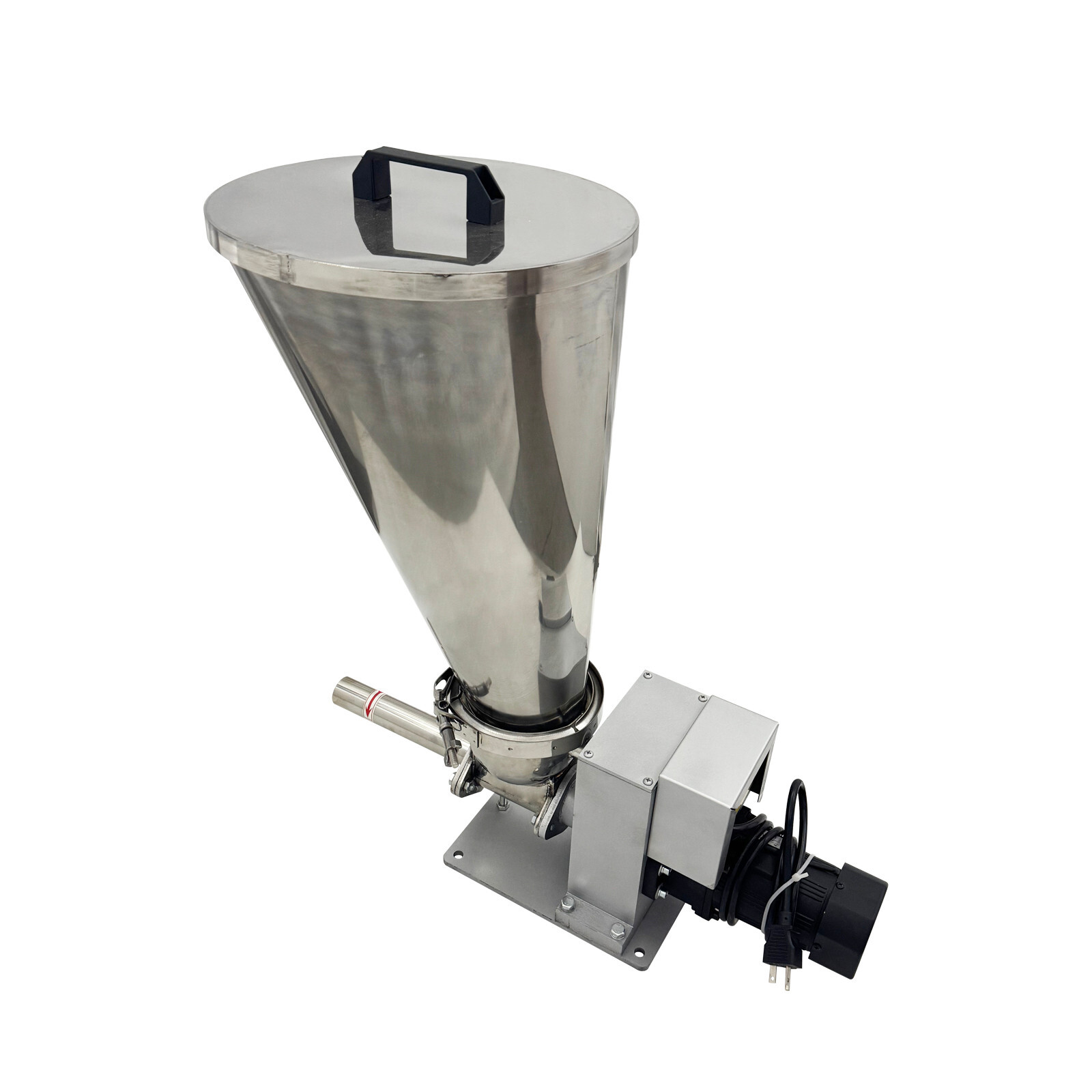 Screw Feeder Stainless Steel 0.6-3kg/h Granules Feeding Machine Materials Feeder