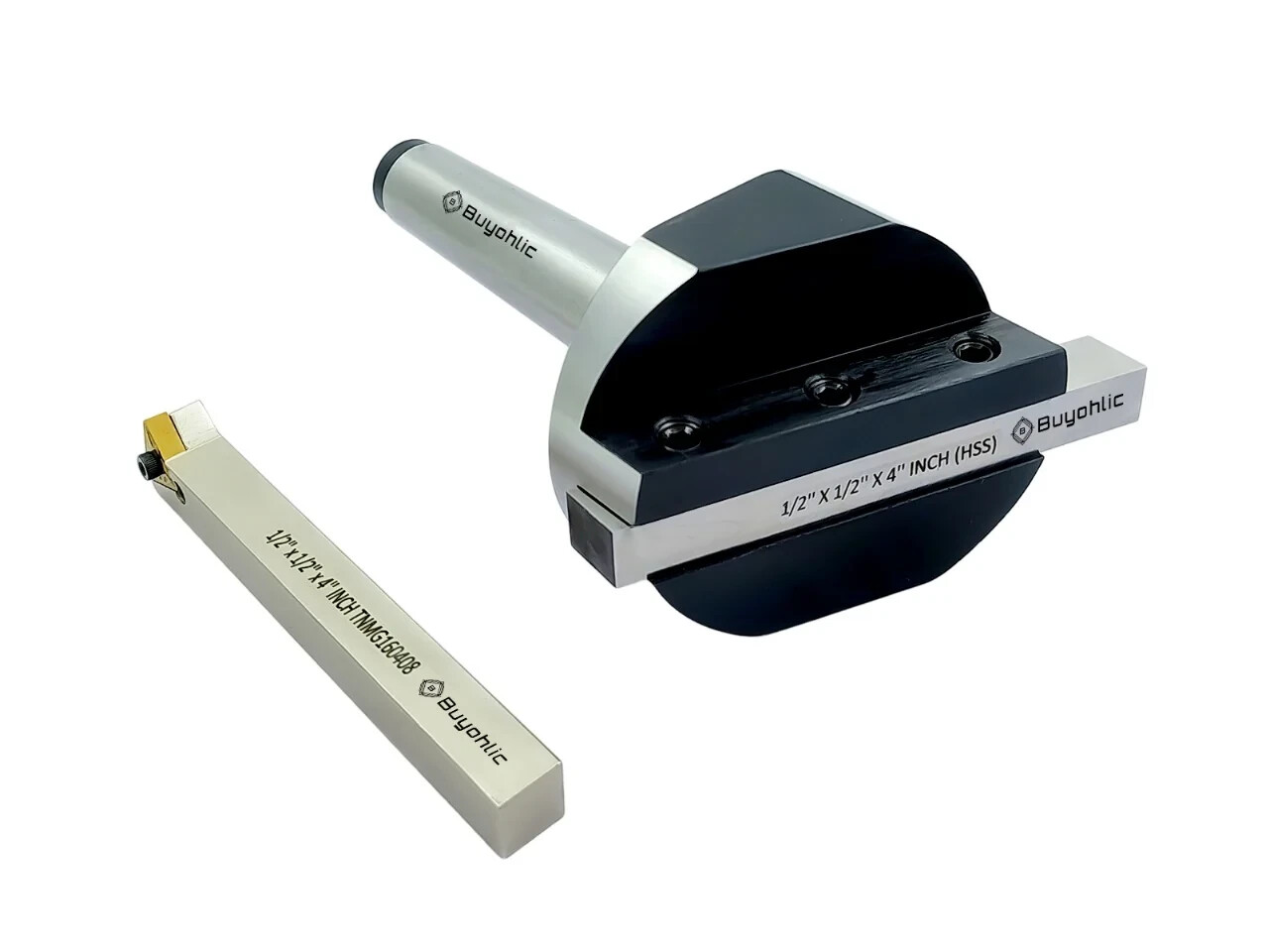 3″ Head Fly Cutter with Carbide Indexable Tip(TNMG16) & HSS Tool Bit-USA FULFILL