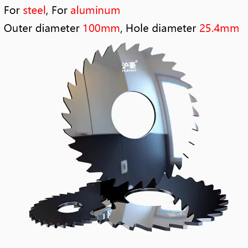 120/108/72/60T Teeth Carbide Circular Slitting Saw Cutter Cutting Tool 100mm OD