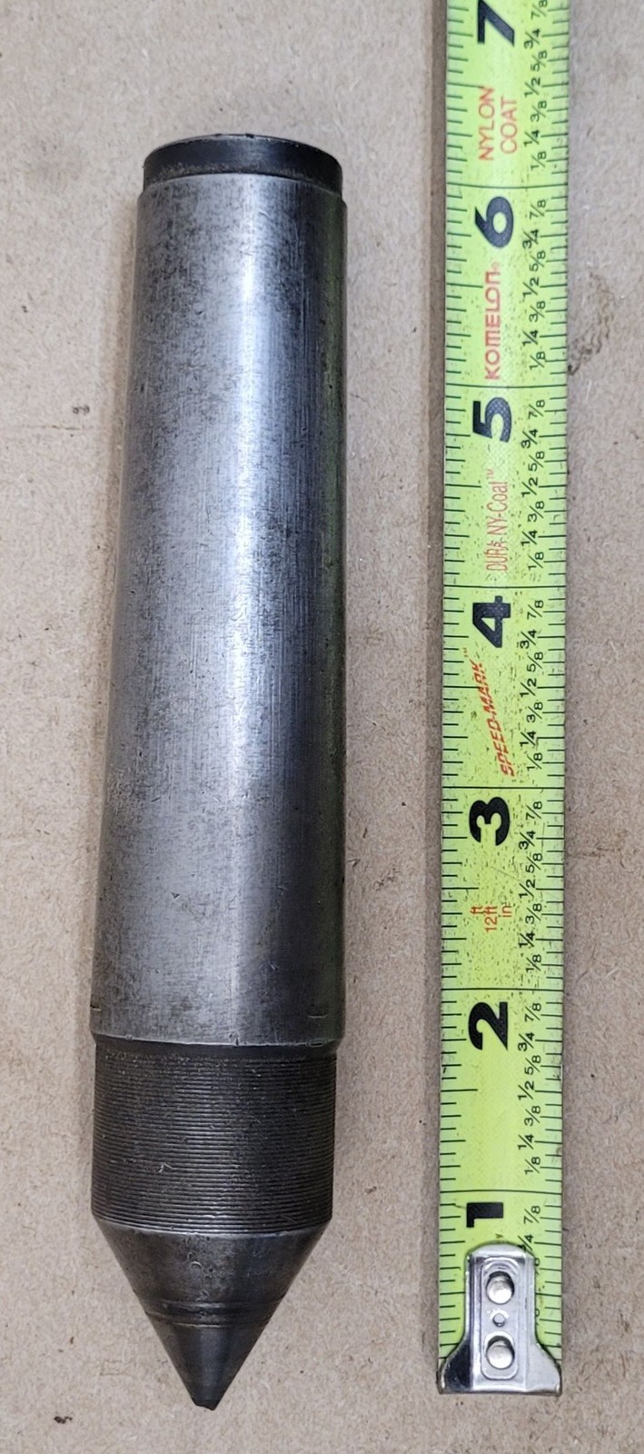 Dead Center – 4 Morse Taper – 6in Long