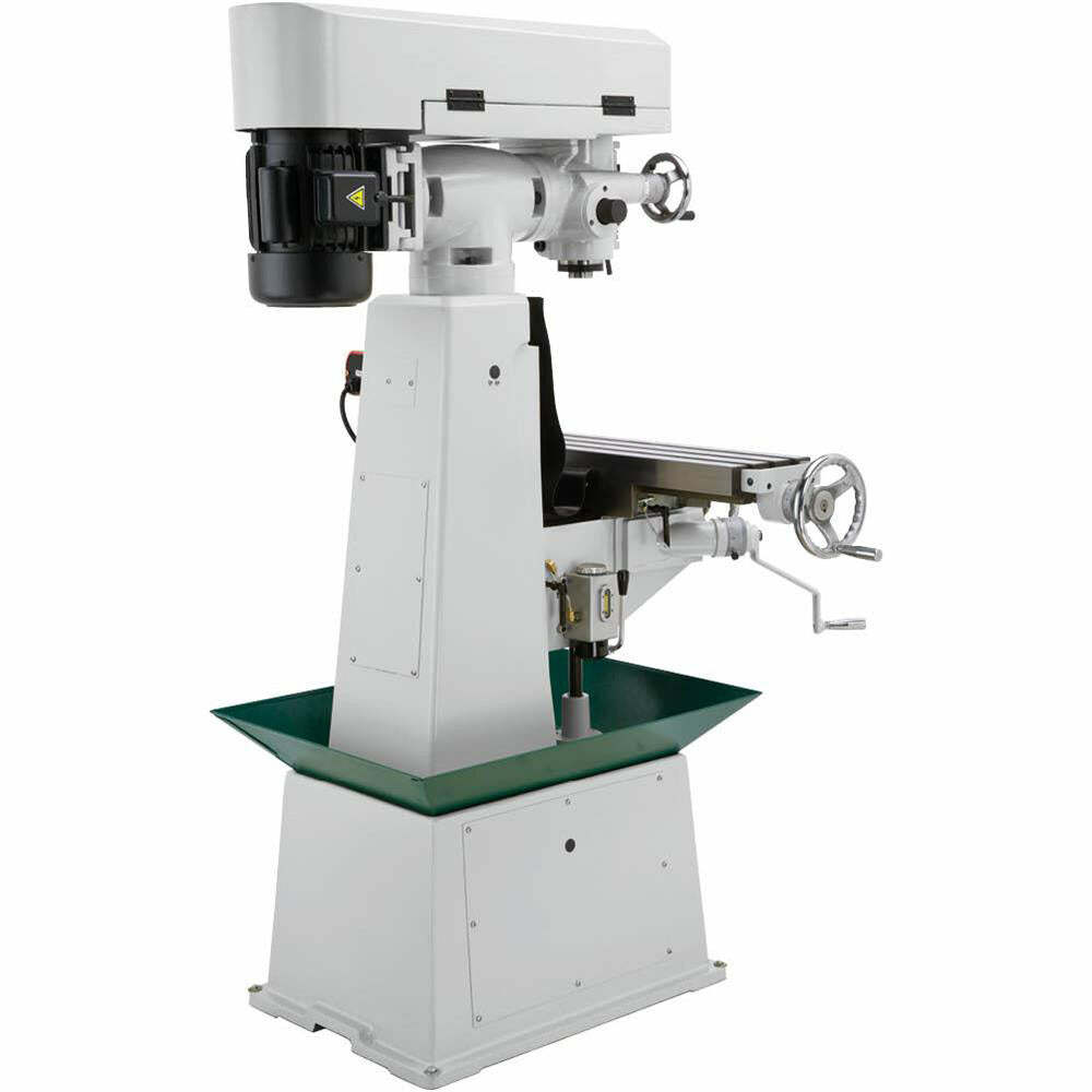 Grizzly G0731 110V/220V 8 Inch x 30 Inch Vertical Mill with Power Feed