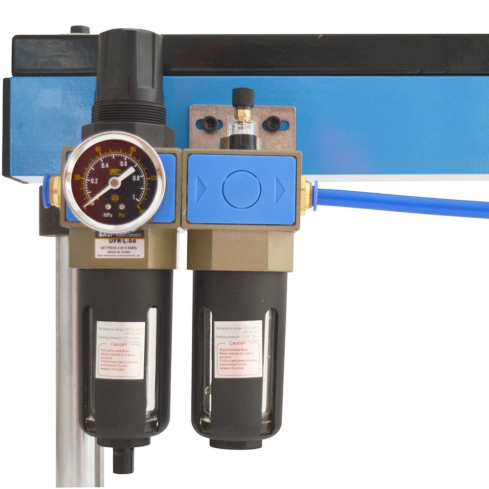 Pneumatic Vertical Tapping Machine Drilling Threading Tool Flexible Arm M3-M12