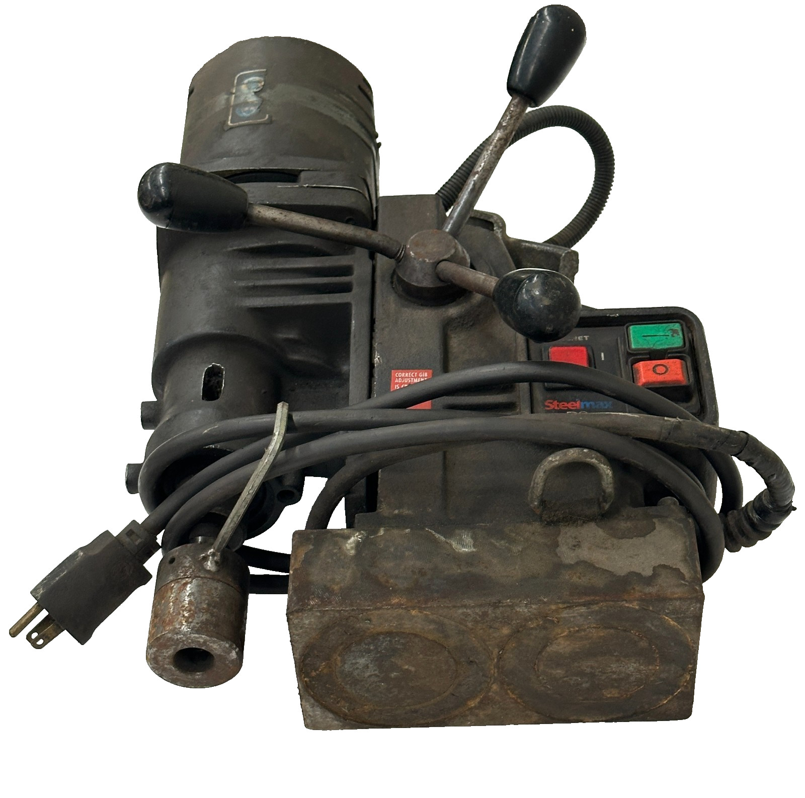 STEELMAX D2X PORTABLE MAGNETIC DRILL 2″DEPTH OF CUT 3/4″TOOL HOLDER 1260W MOTOR