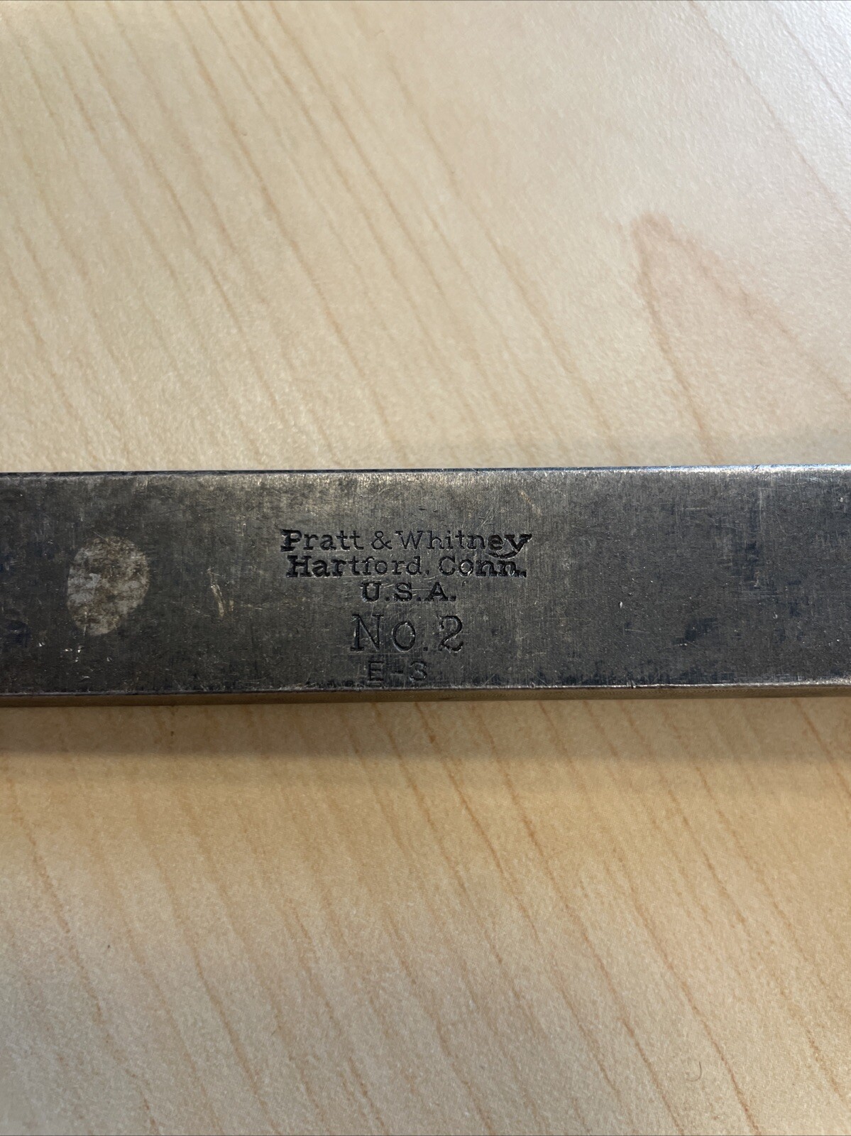 Pratt & Whitney Tool Holder No.2 E-3 Grind Parallel With Lines HS-335