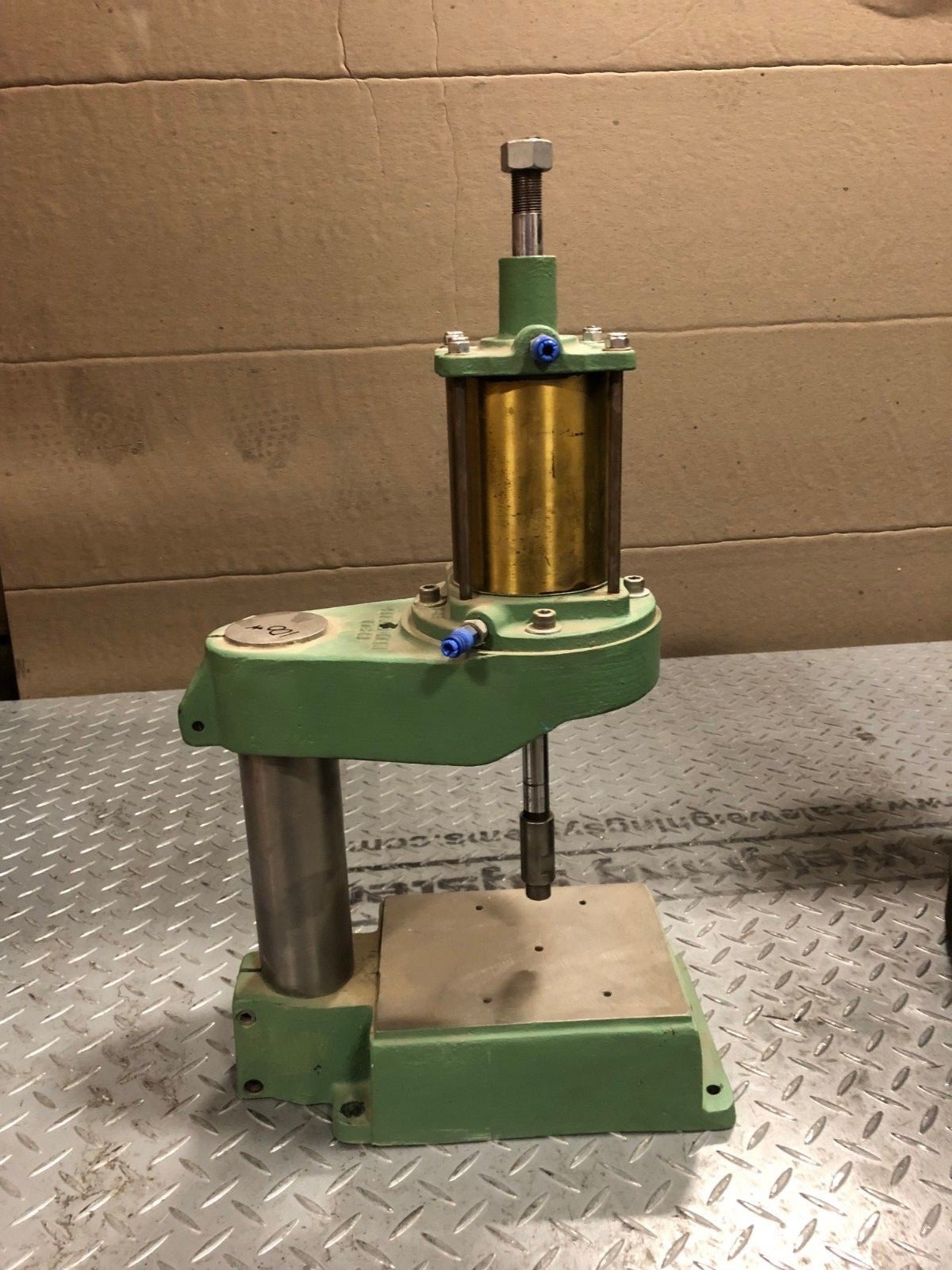 Mead Chicago CP 7-12 Pneumatic RAM Crimper Press Bench Mount – 3/4″ Shaft CP34A