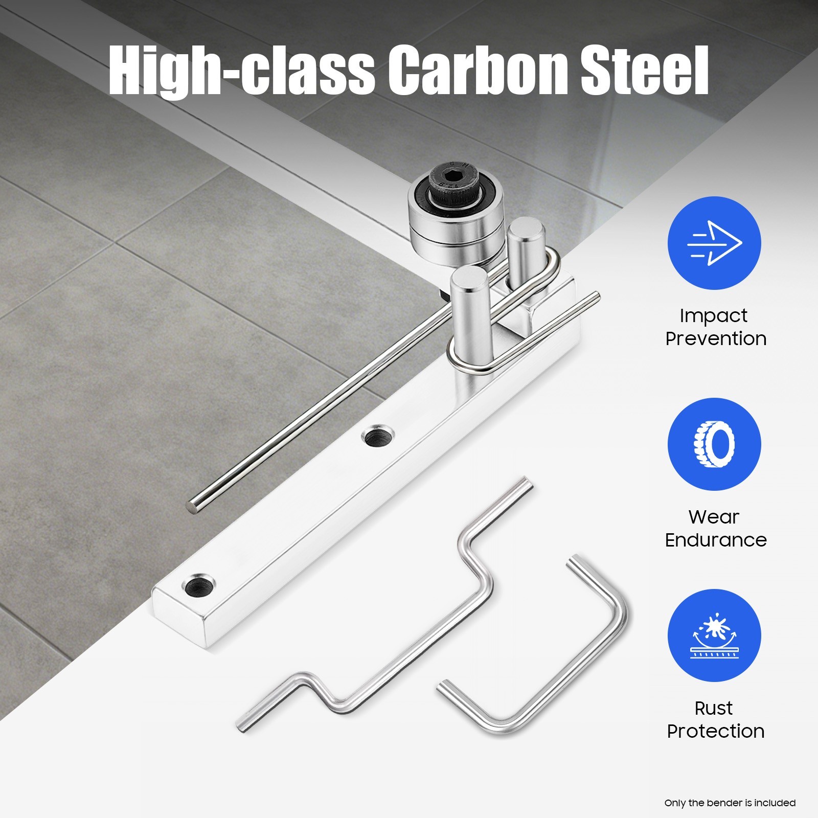 Mini Universal Metal Bender Bending Tool Manual Flat Bar Rod Bender 8mm USA