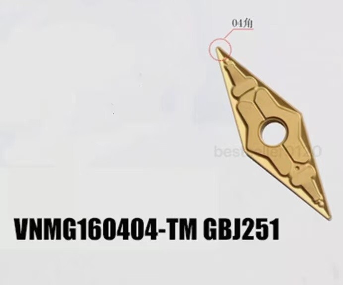 VNMG160404-TM VNMG160408-TM GBJ251 Used for steel parts VNMG331 /332