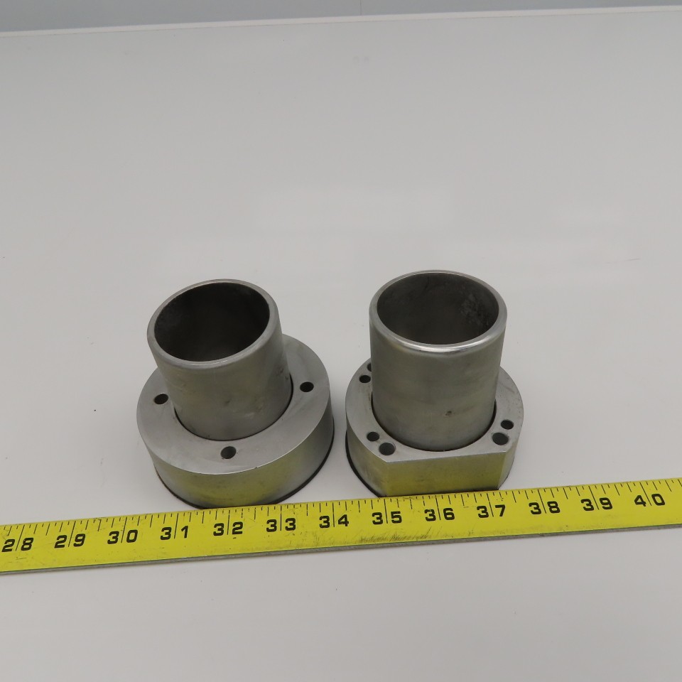 Fanuc Model C2000 C 2-3/8″ OD Laser Beam Pathway Tunnel Parts Lot Of 5 Pieces