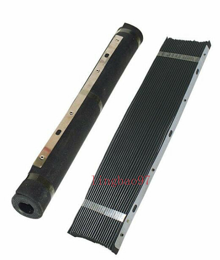 2PCS Milling Machine Part Accordion Type + Retractable Way Cover (Front & Back)