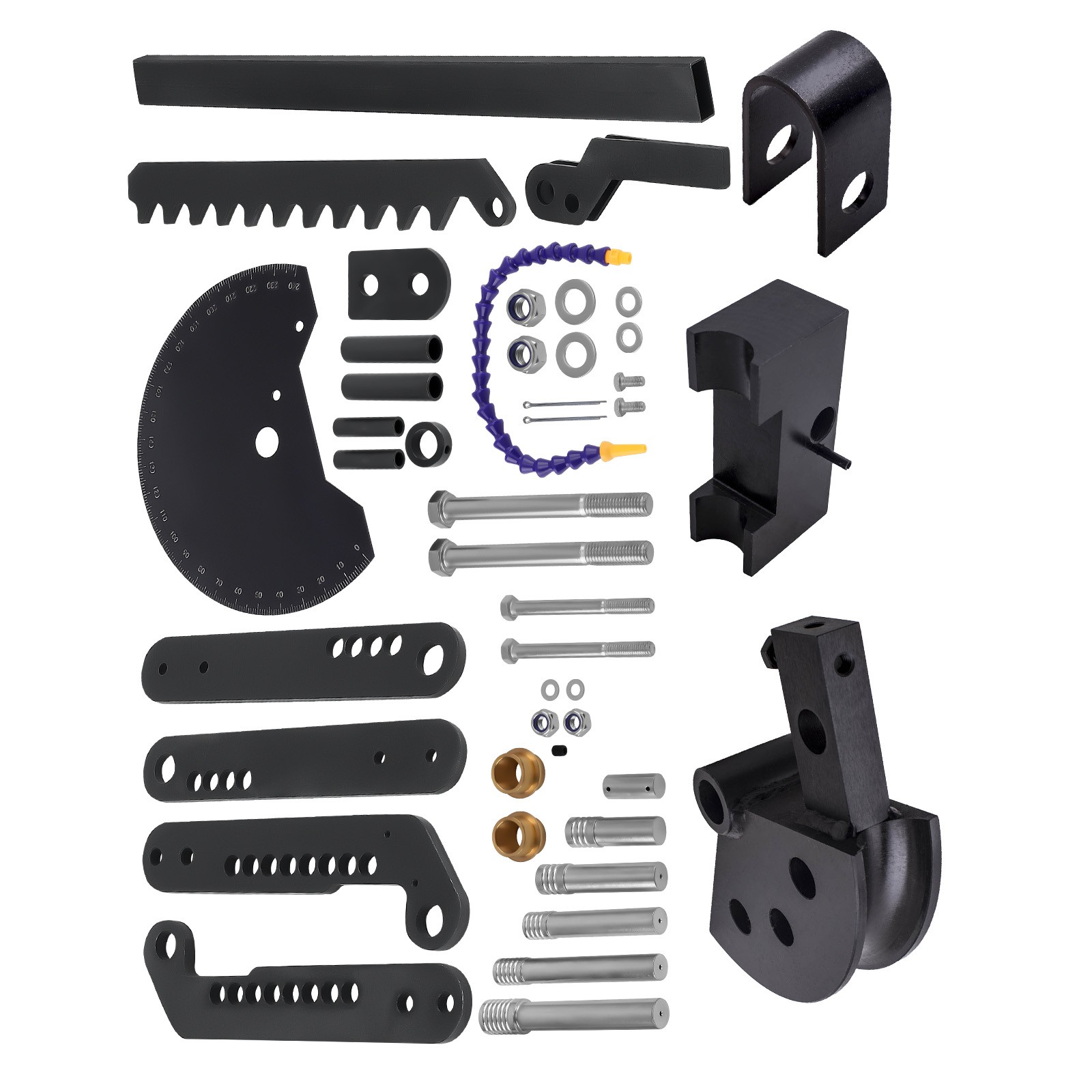 Ratcheting Manual Pipe and Tubing Bender & 1-5/8″ X 5″ 120 Degree Tubing Die Kit