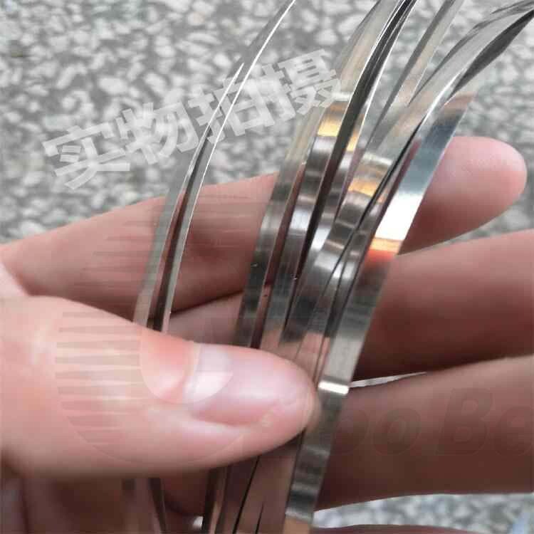 A2 304 Stainless Steel Flat Bar Metal Strip Foil Band Roll Sheet 0.1mm-1mm Thick