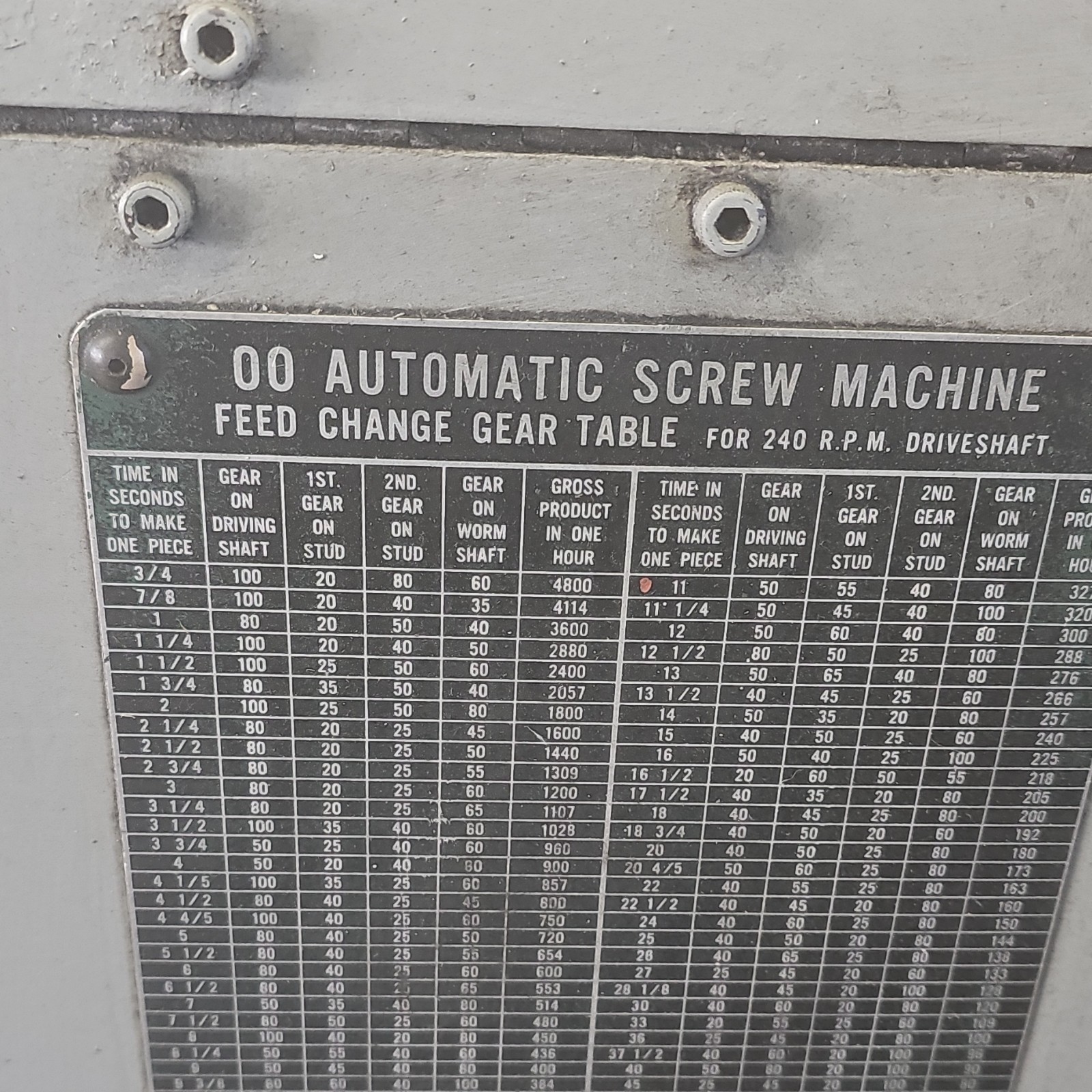 Automatic Screw Machine Metalworking Lathe, Electric Power, Automatic Control