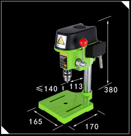 Mini High Speed Precision Bench Drill Drilling Milling Machine+Workbench+vice