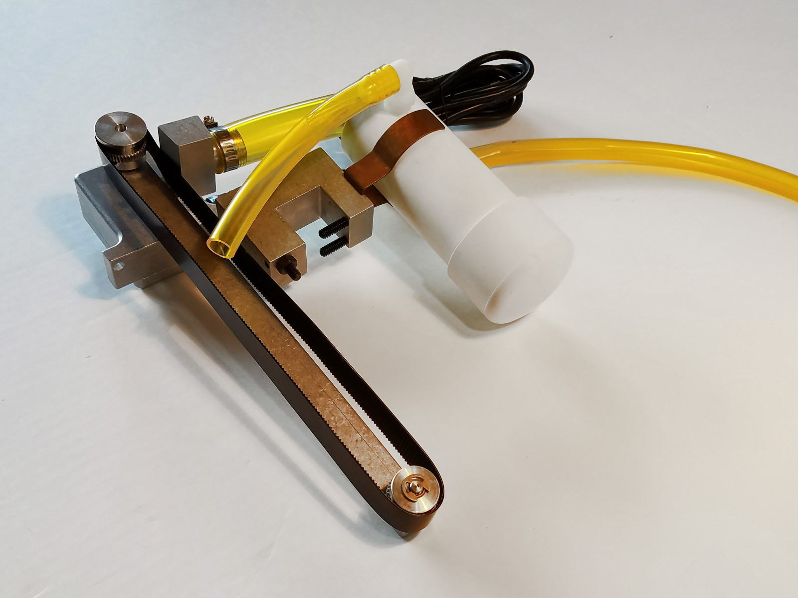 El Nino 9″ Skimpy Belt Oil Skimmer/OTC/Clamp bundle for CNC tramp oils – NEW!