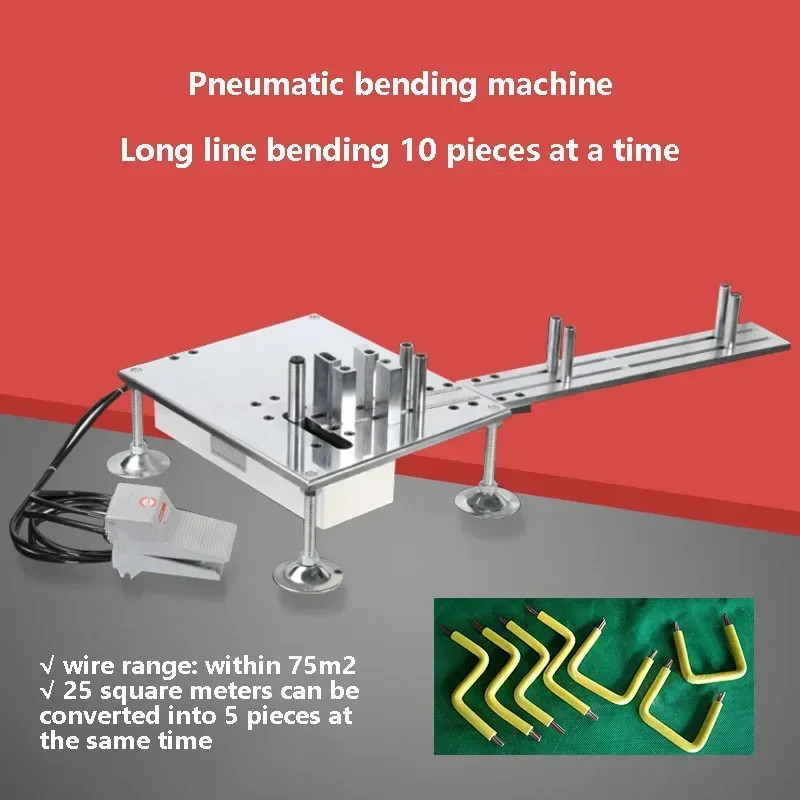 Semi-automatic Pneumatic Bending Machine Multi-line Manual Pipe Bender
