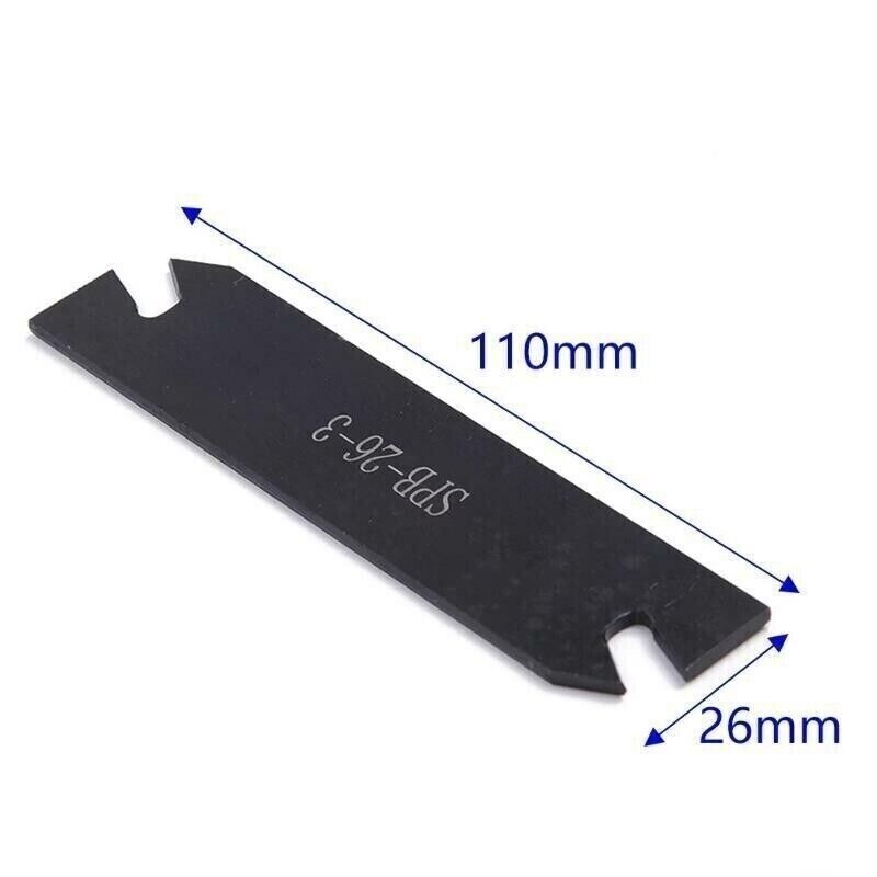 Grooving Blade Cut-Off Parting Tool Holder Wear Resistant Carbide Lathe Cut NEW